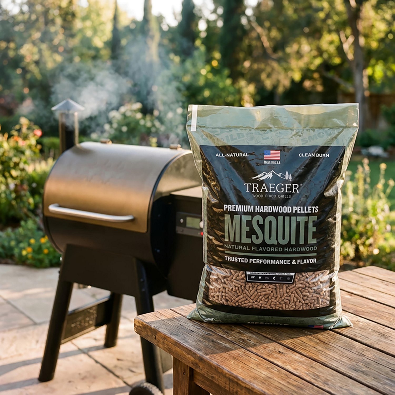 Traeger Mesquite Barbecue 20 lb Wood Pellet Bag                                                                                  - view number 3