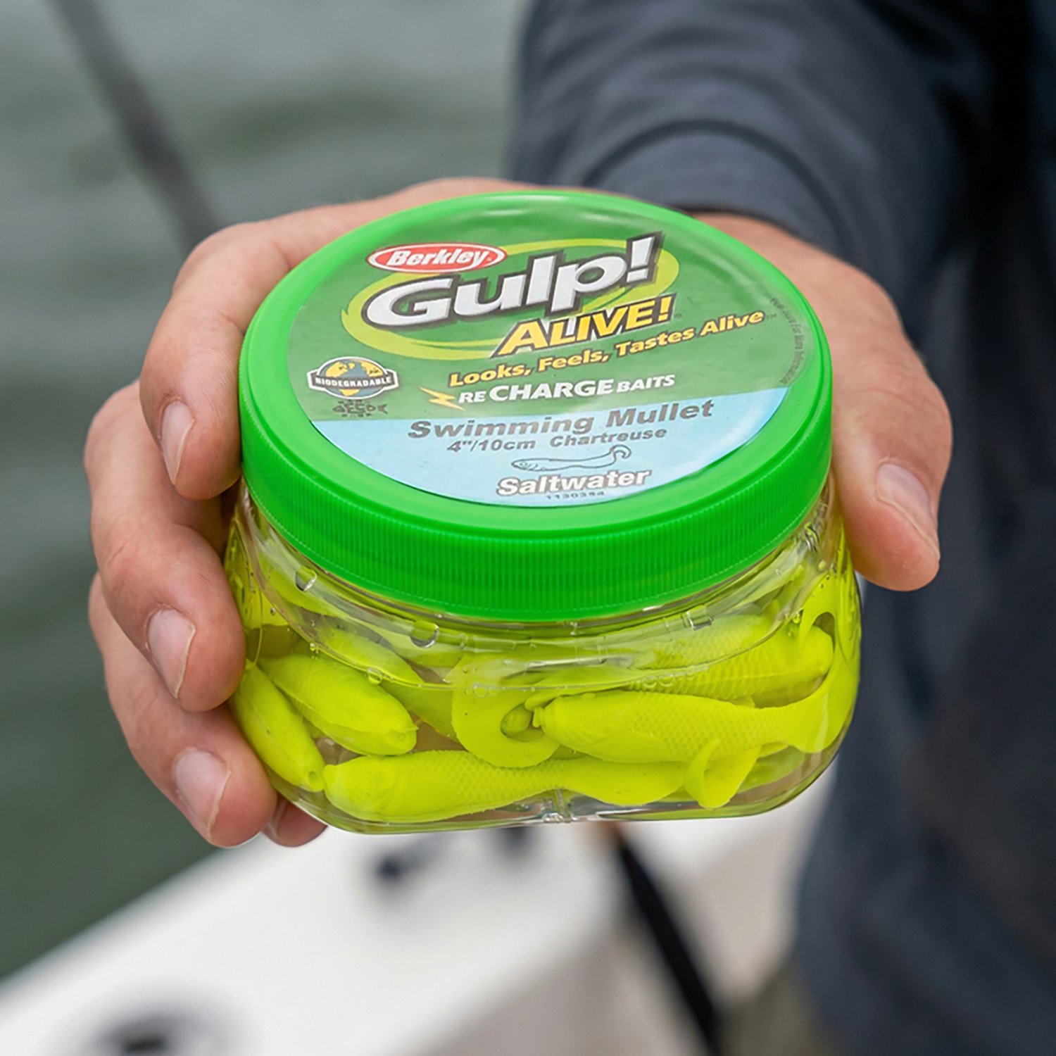 Berkley® Gulp! Alive! 12-1/2 oz. Saltwater Swimming Mullet Soft Bait - view number 2