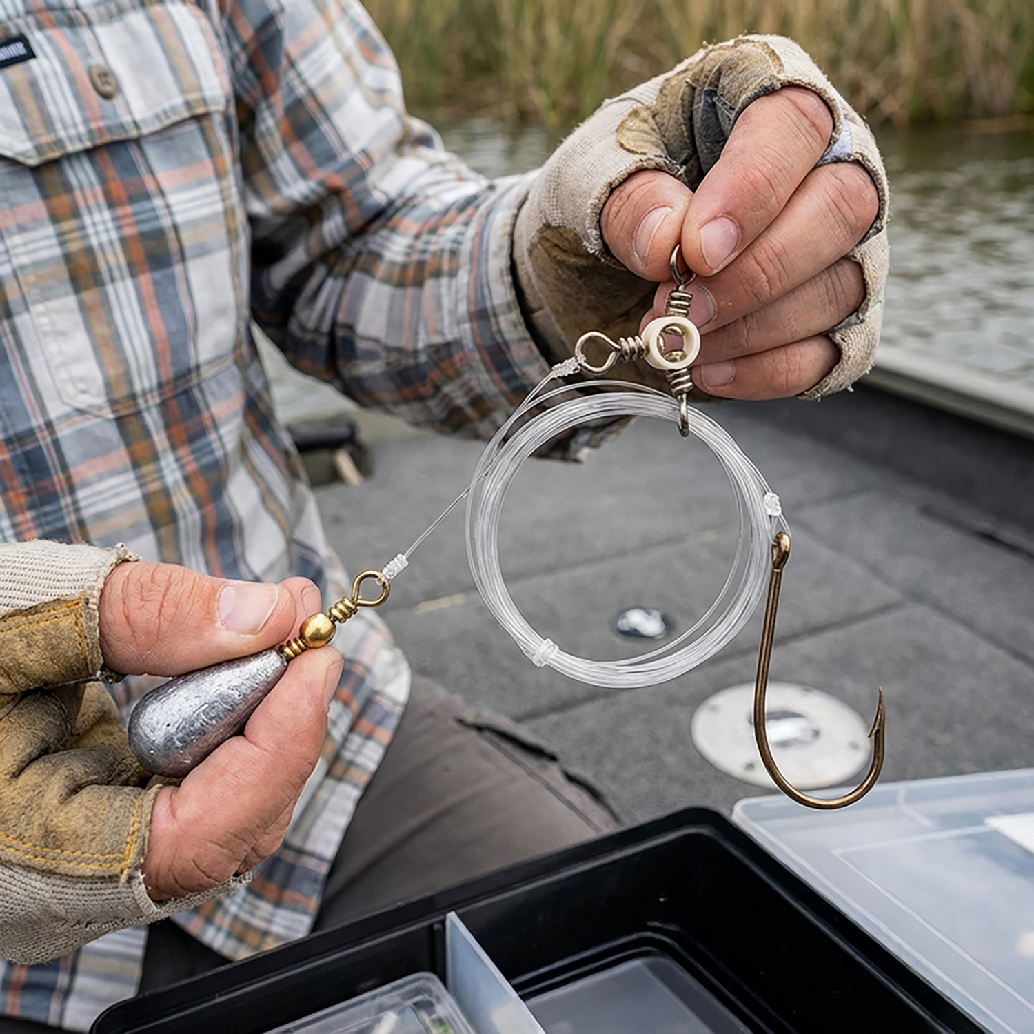 Little Stinker Kahle Hook Catfish Rig - view number 2