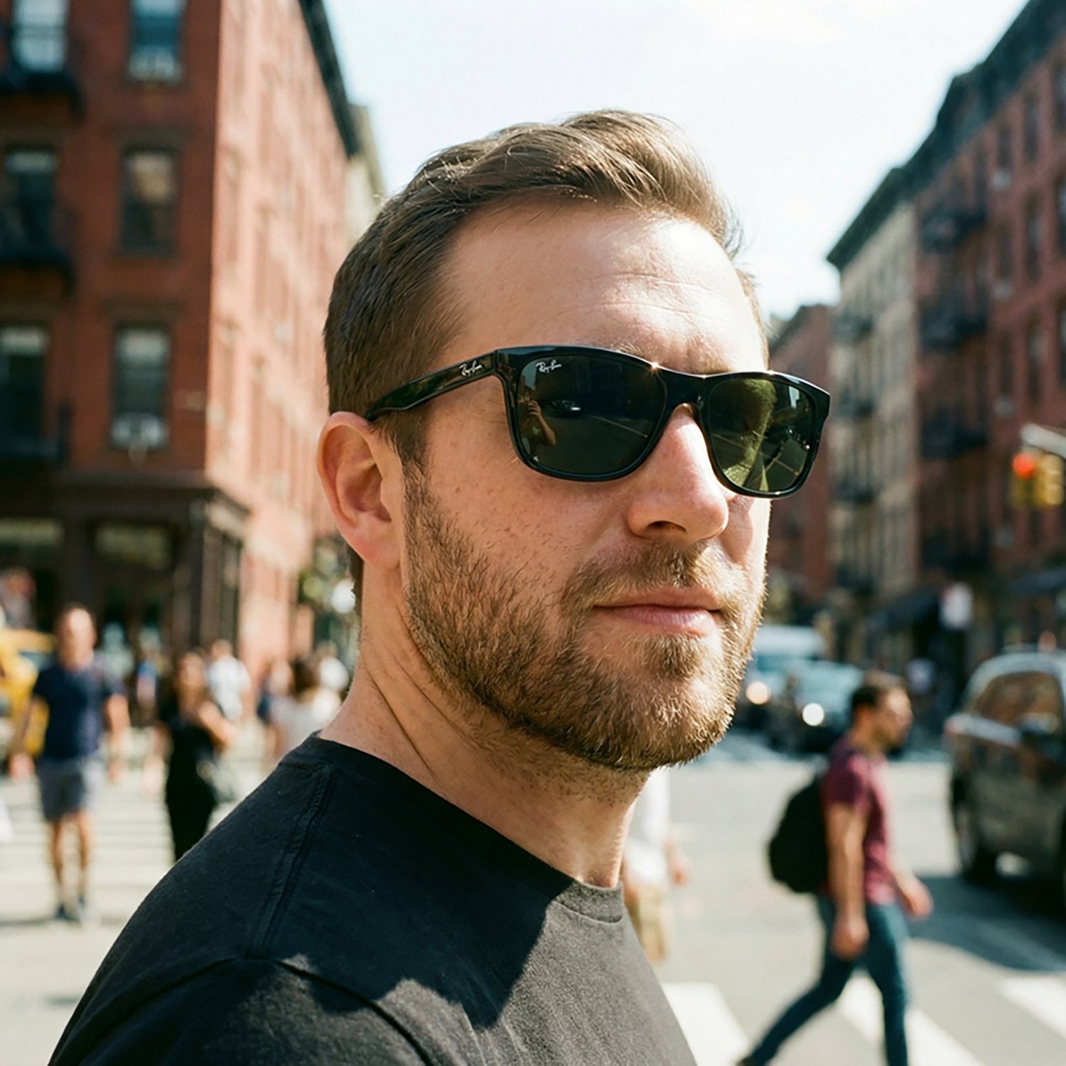 Ray-Ban RB4181 Sunglasses - view number 3