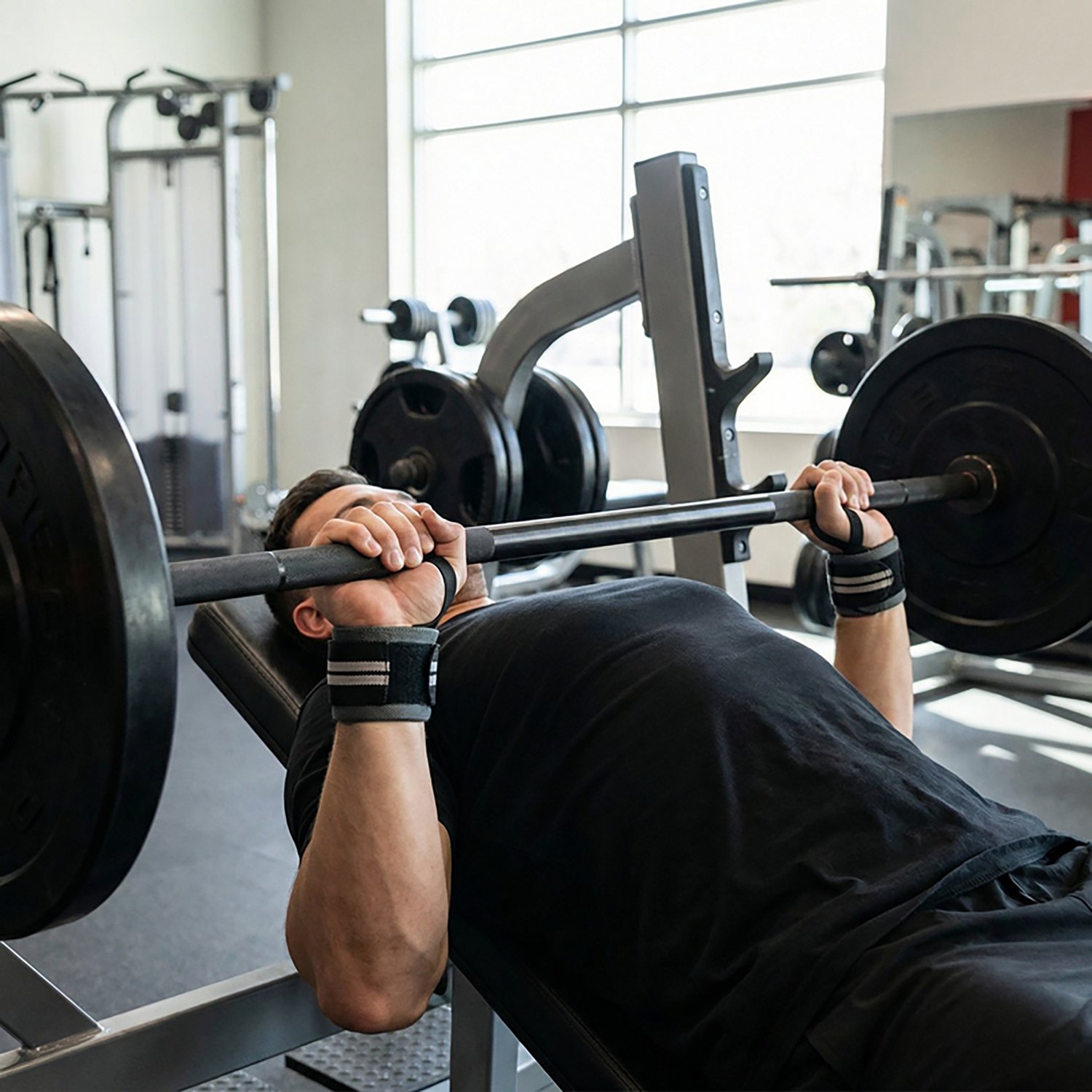 CAP Barbell 2" Solid Black Power Bar - view number 2