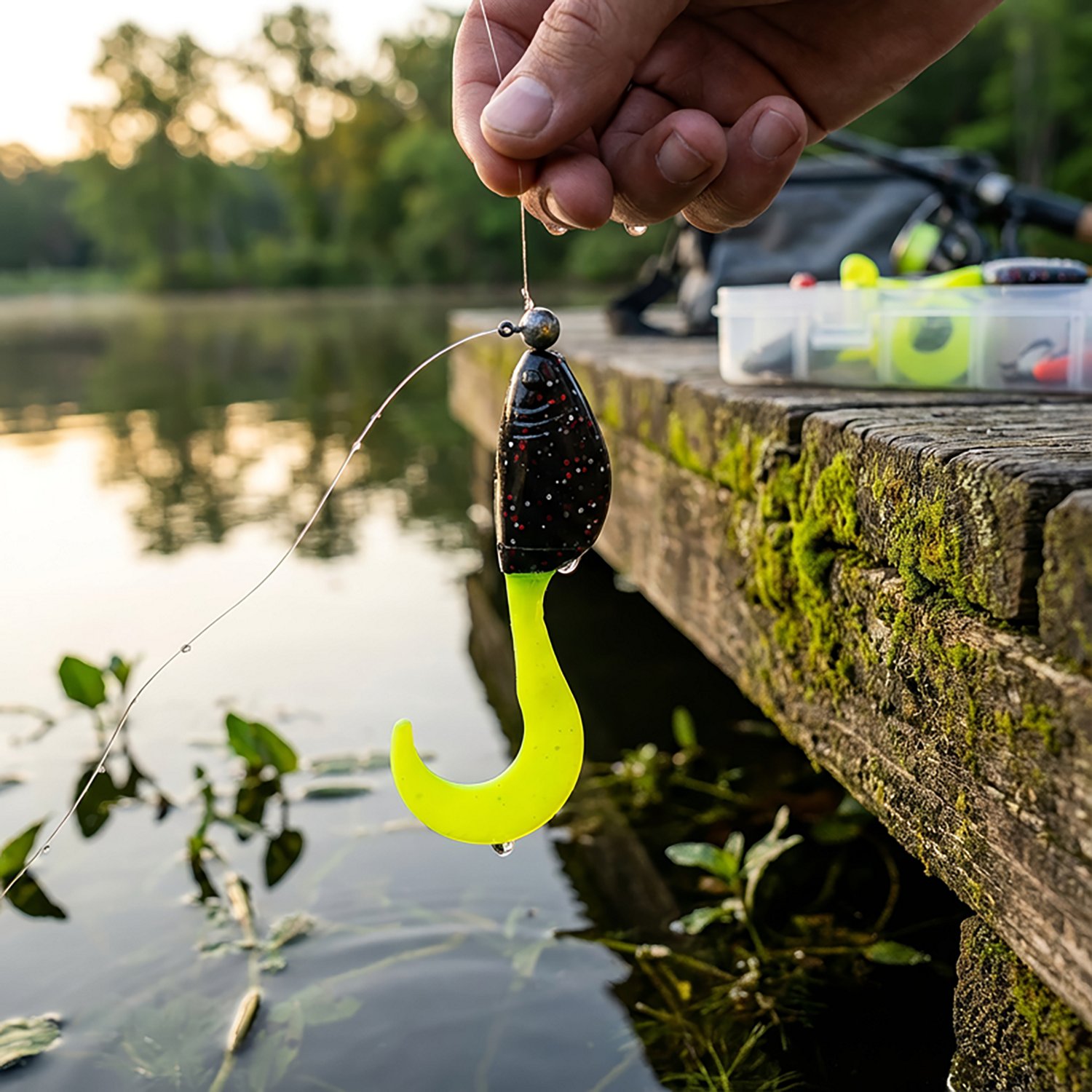 Strike King Mr. Crappie ShadPole CT Swim Baits 15-Pack                                                                           - view number 2