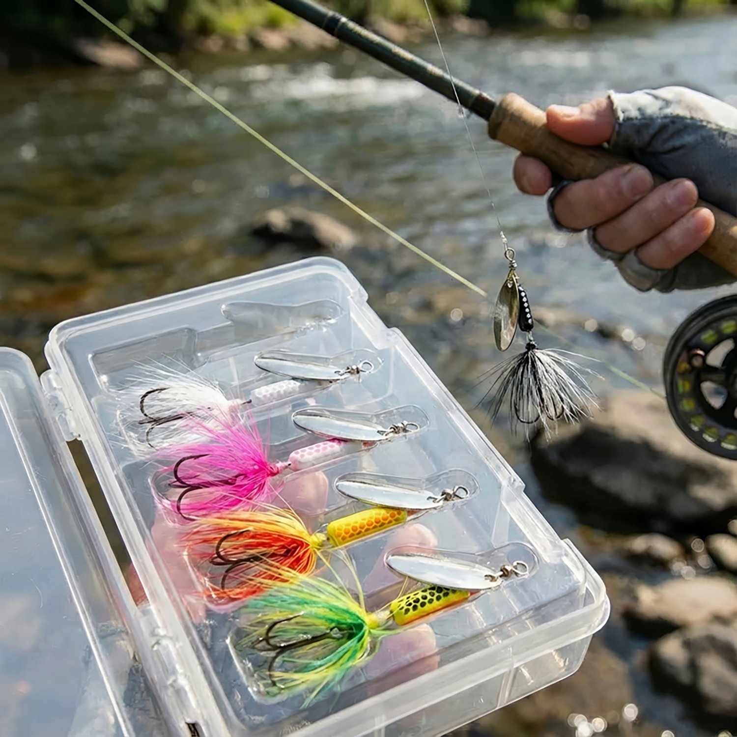 Blue Fox Whip Tail In-Line Spinnerbaits 5-Pack - view number 2