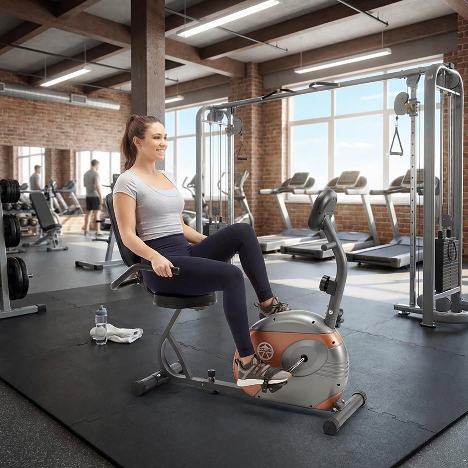 Marcy ME-709 Recumbent Magnetic Bike - view number 6