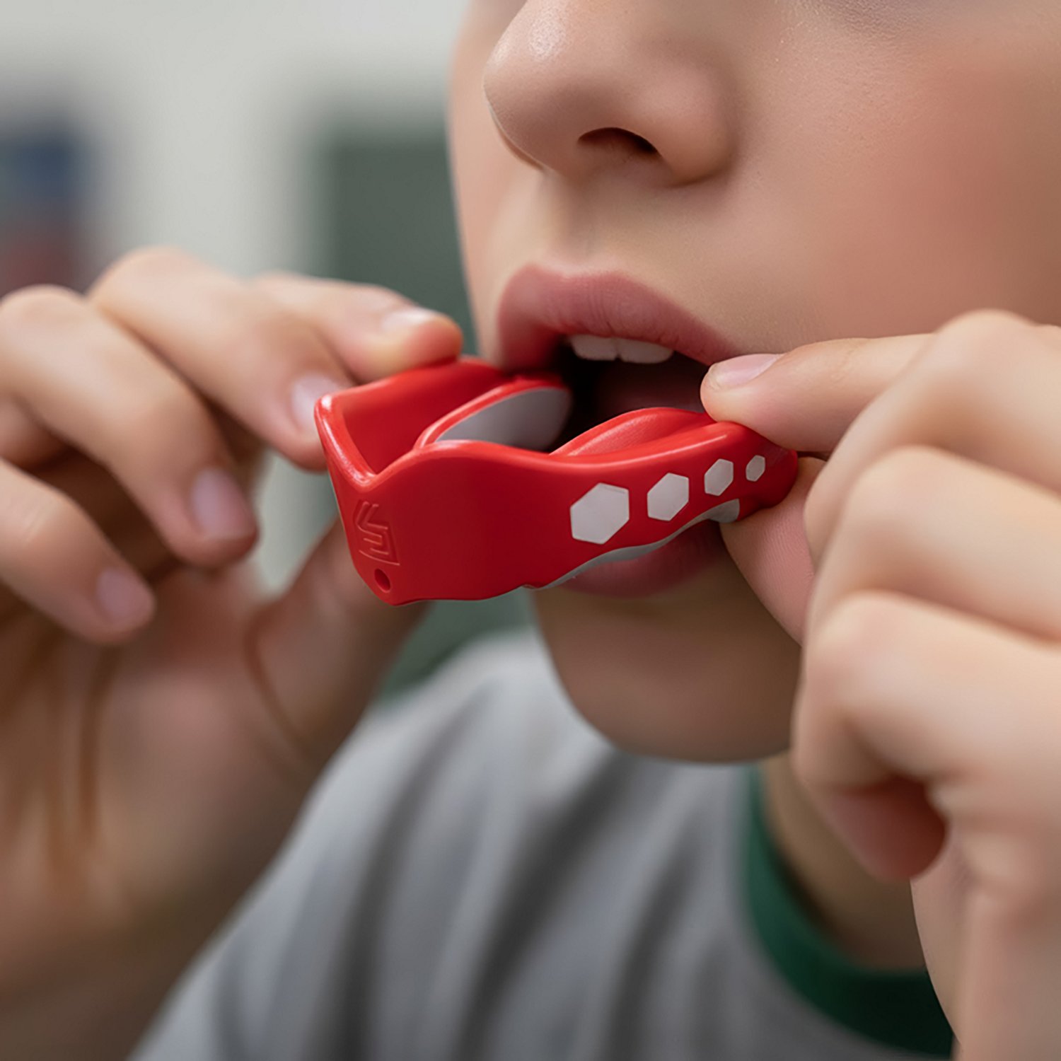 Shock Doctor Kids' Gel Max Flavor Fusion Convertible Mouth Guard - view number 2