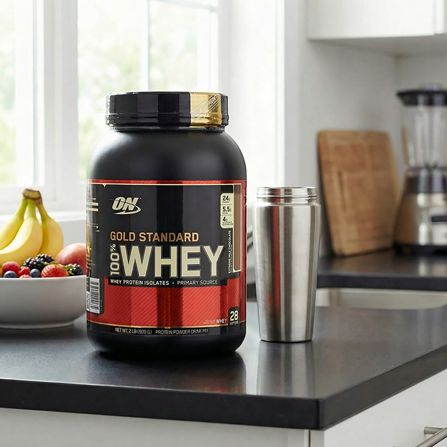 Optimum Nutrition Gold Standard 2 lb 100% Whey Powder - 28 servings - view number 4