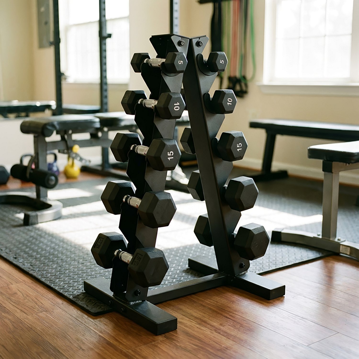 CAP Barbell "A" Frame Dumbbell Rack - view number 3