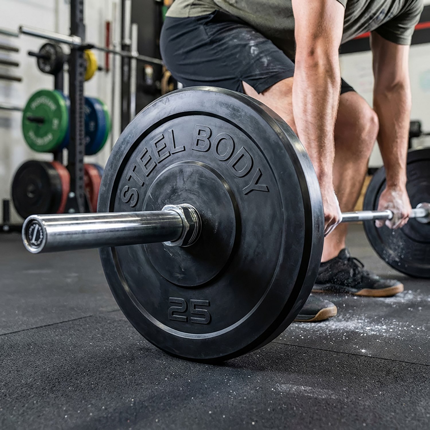 Impex Steelbody 25 lb. Olympic-Size Bumper Plate - view number 7