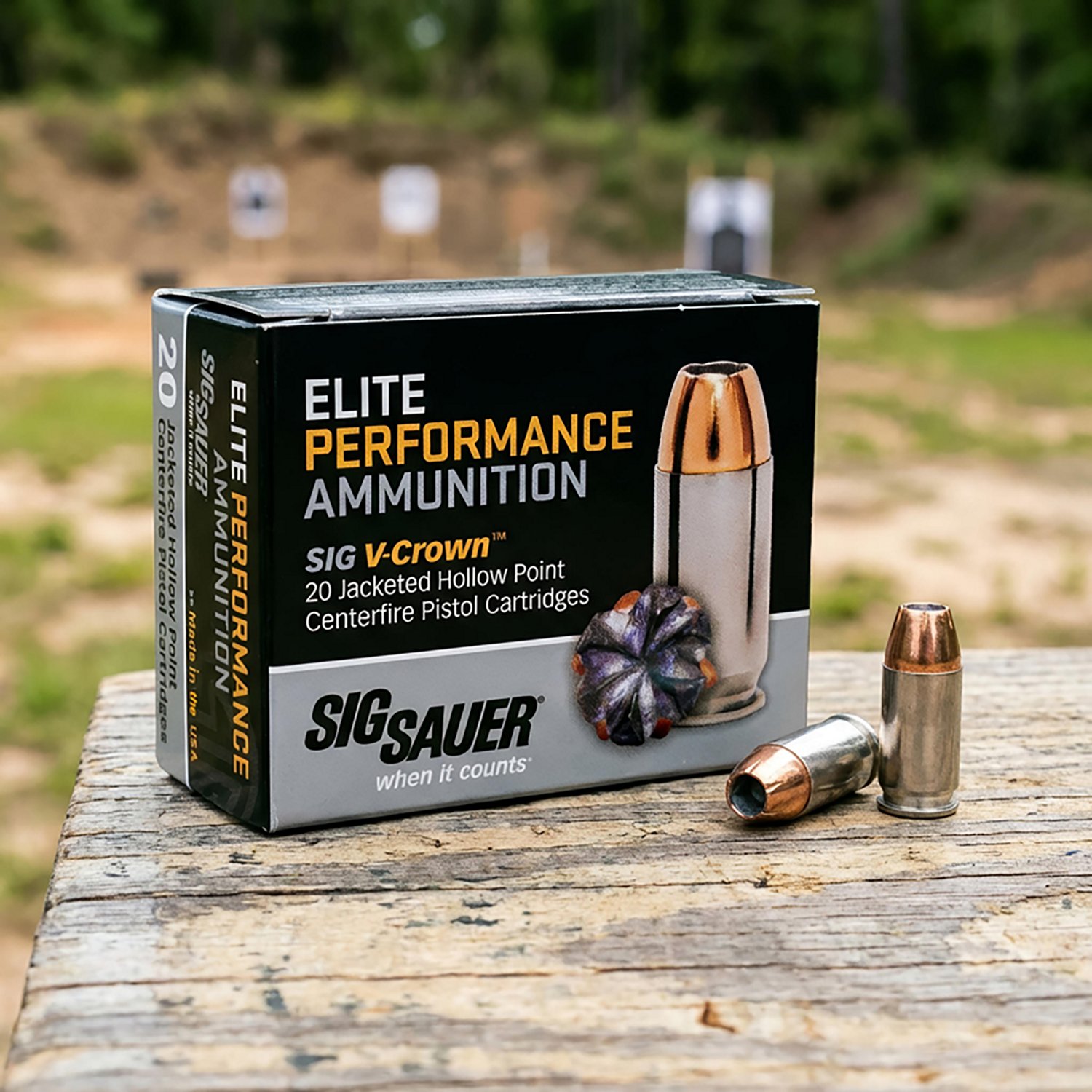 SIG SAUER Elite V-Crown .380 ACP 90-Grain Centerfire Ammunition - 20-Rounds - view number 2