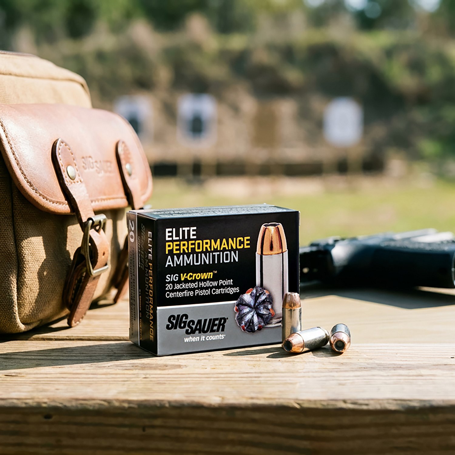 SIG SAUER Elite V-Crown .40 S&W 165-Grain Centerfire Ammunition - 20 Rounds                                                      - view number 3