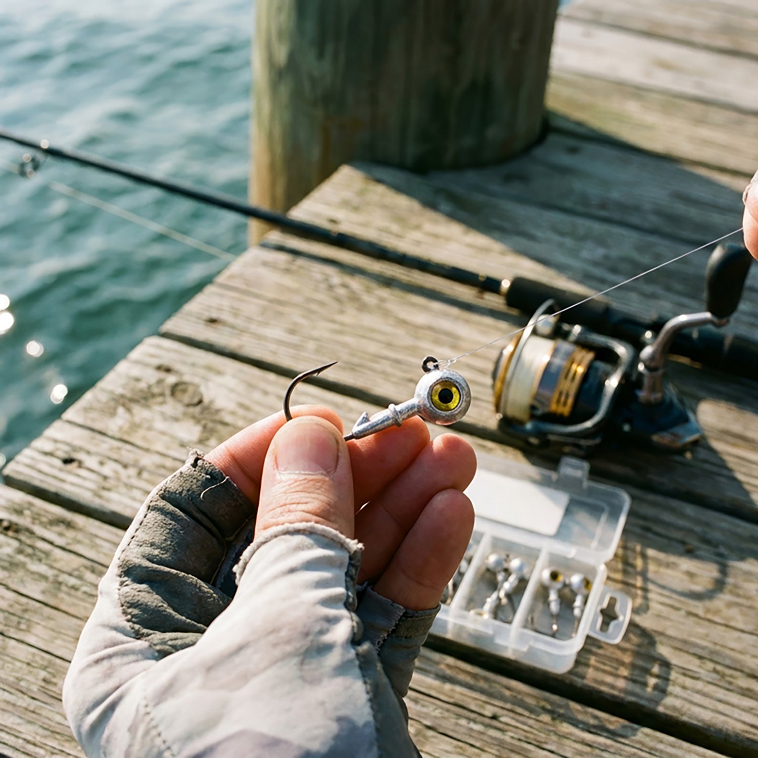 Dockside Golden Eye 1/ oz. Jigs 5-Pack