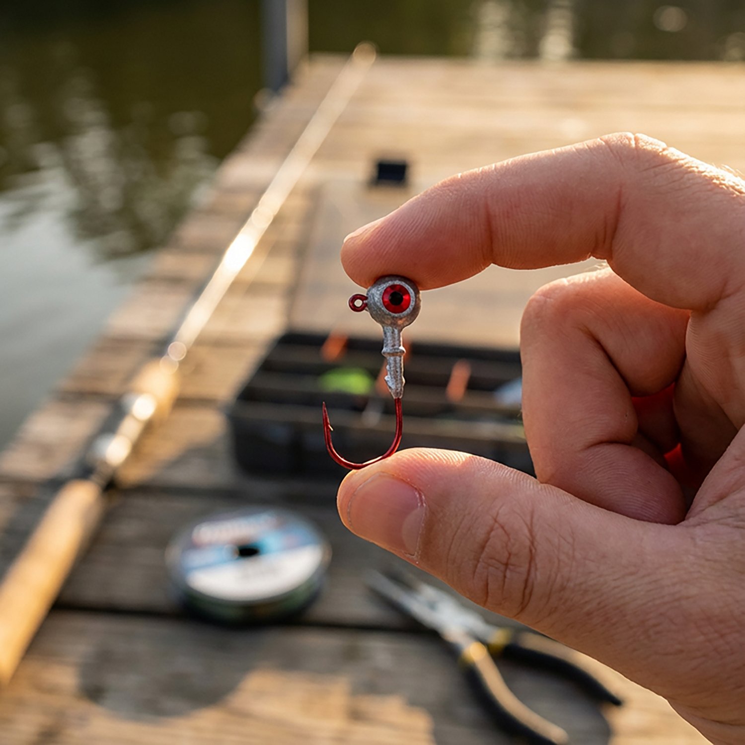Dockside Golden Eye 1/8 oz Jigs 5-Pack - view number 2