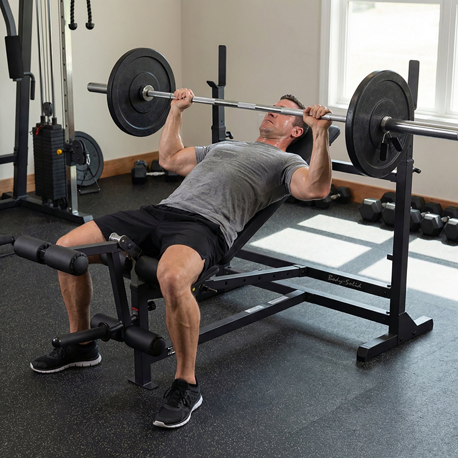 Body-Solid PowerCenter Combo Bench - view number 3