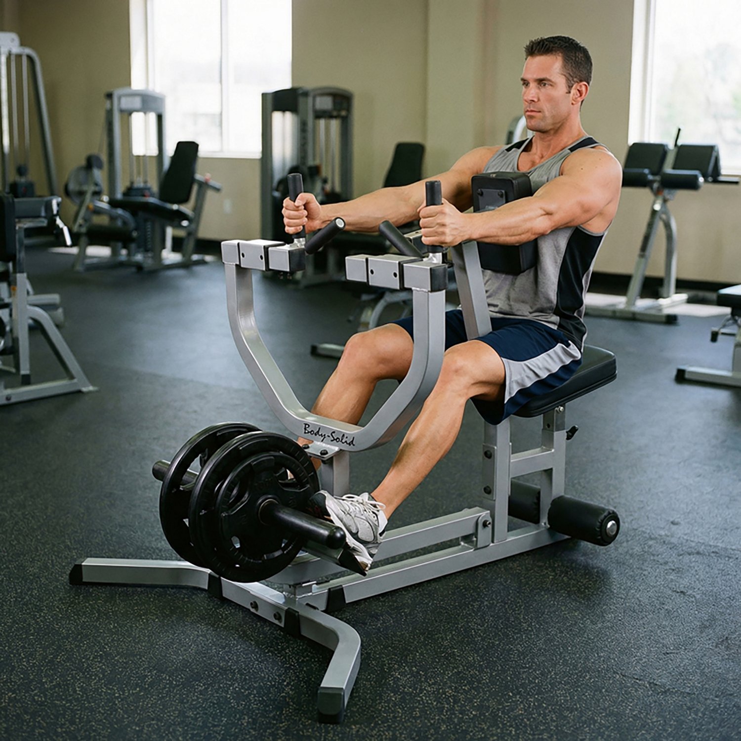 Body-Solid Seated Row Machine - view number 5