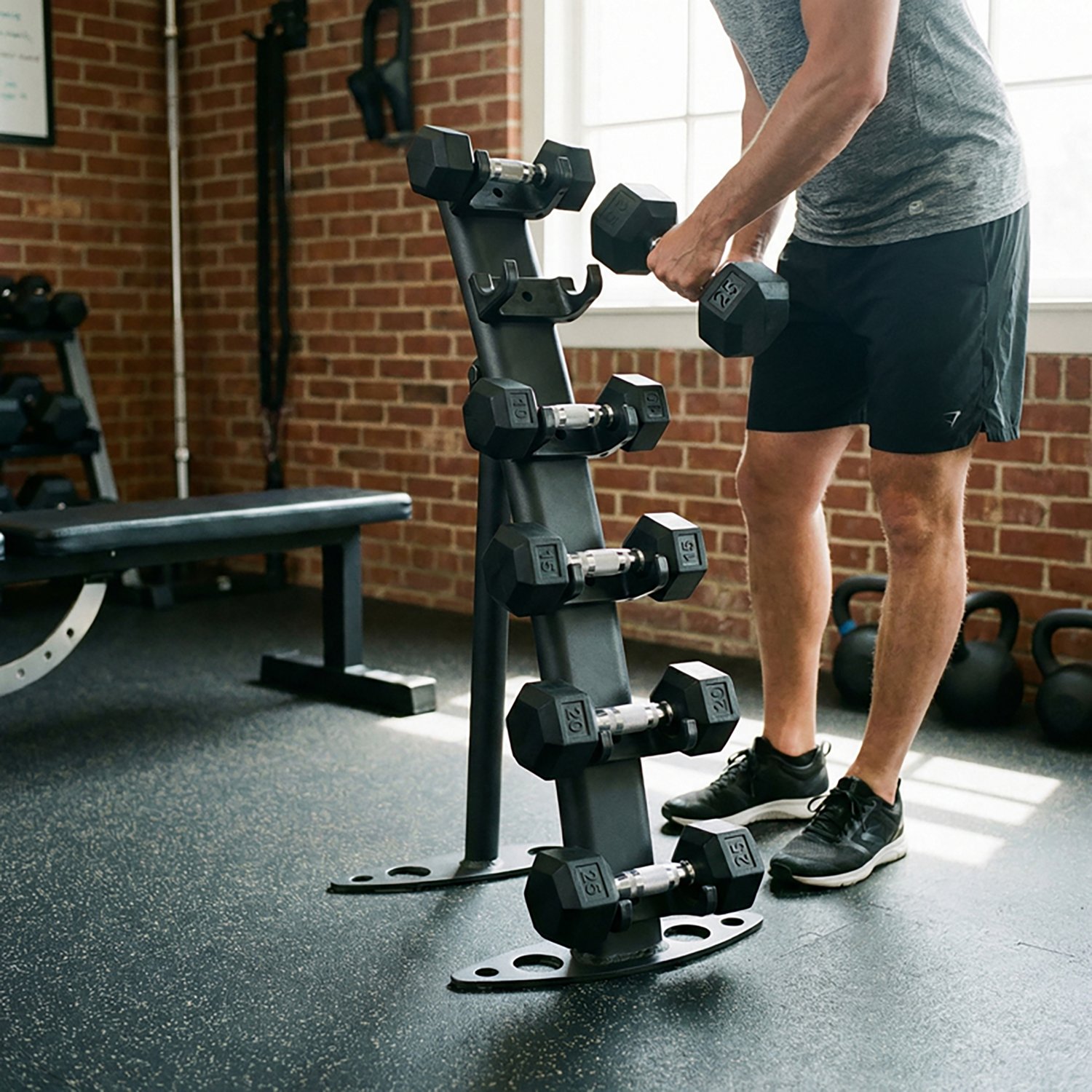 Body-Solid GDR10 Vinyl Dumbbell Rack - view number 4