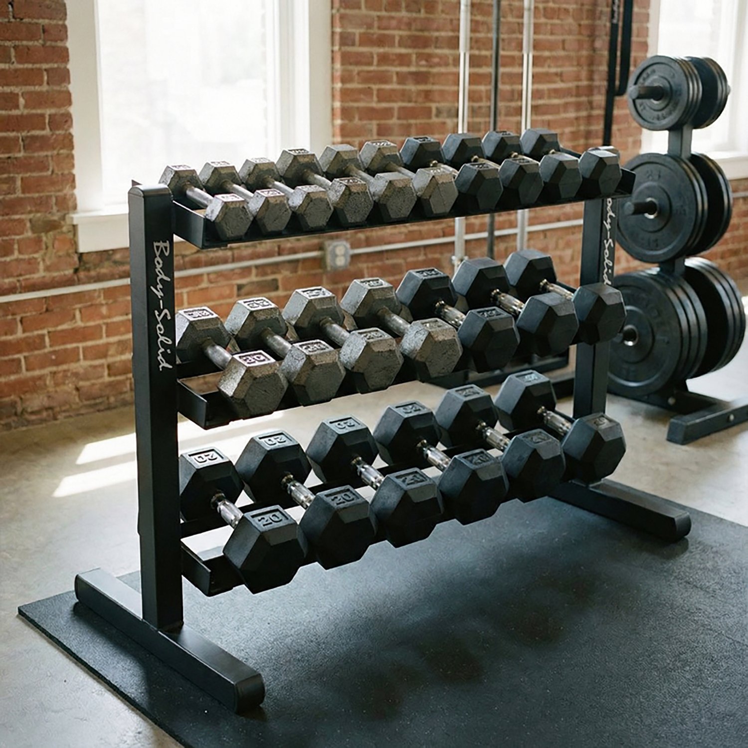 Body-Solid 40" 3-Tier Dumbbell Rack - view number 3