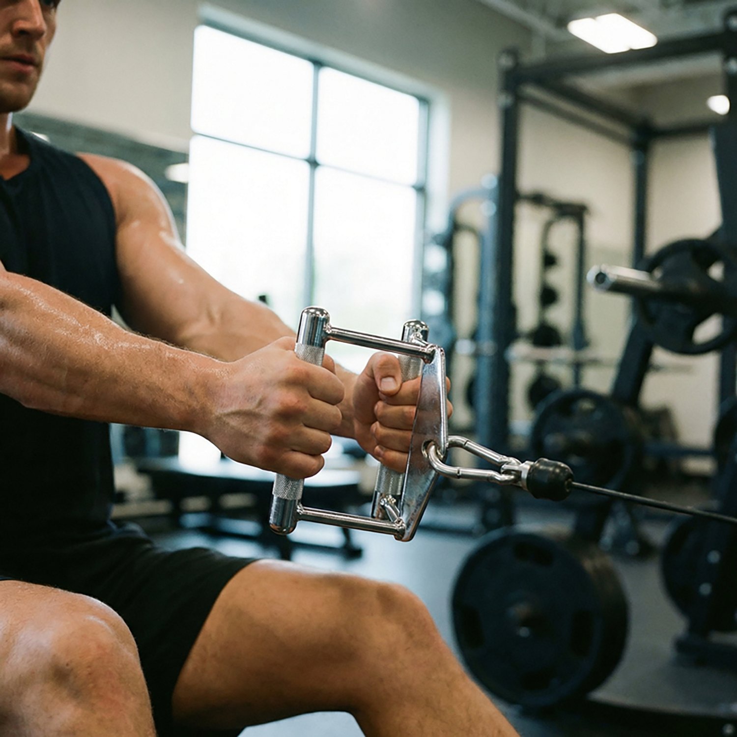 Body-Solid Seated Row and Chin Bar                                                                                               - view number 3