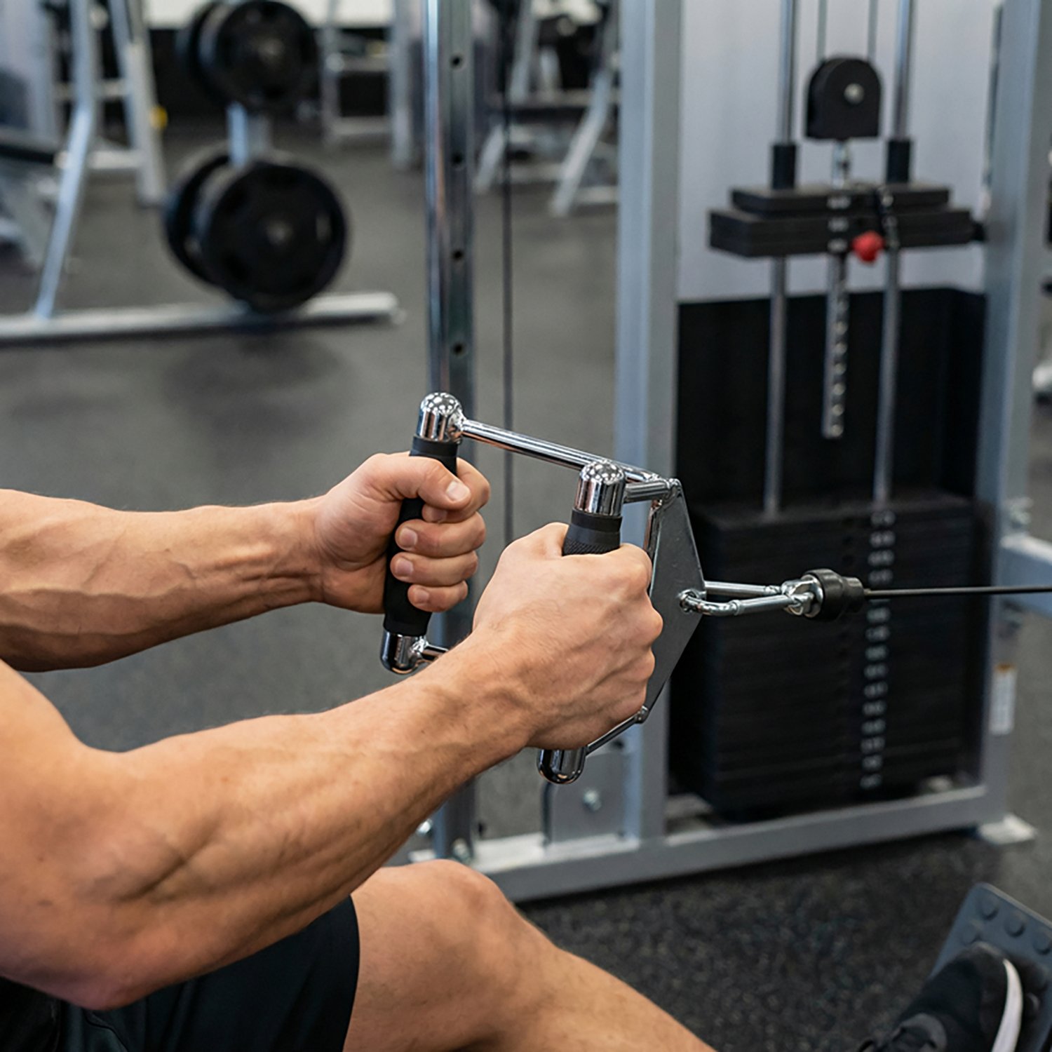 Body-Solid Pro-Grip Seated Row/Chin Bar - view number 2