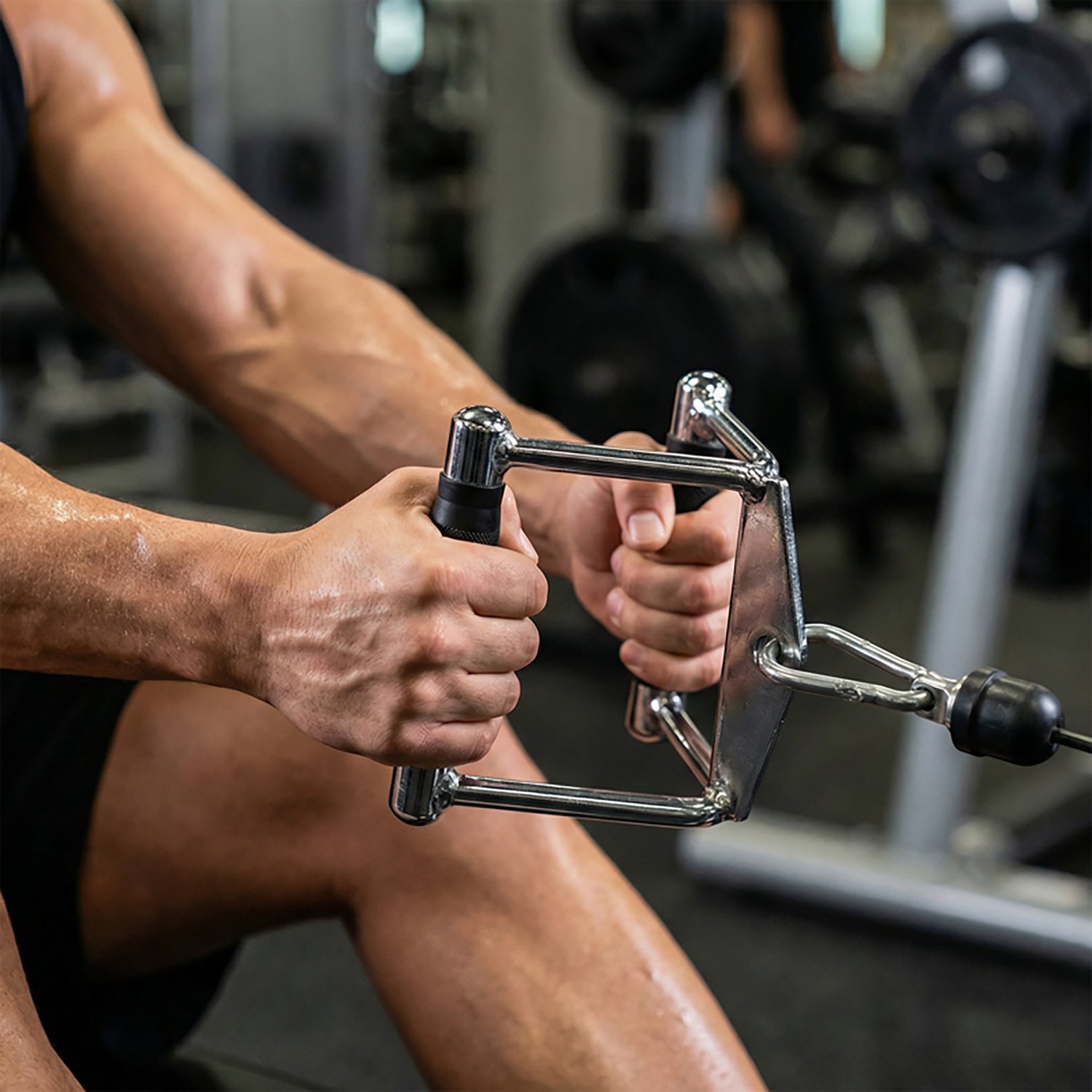 Body-Solid Pro-Grip Seated Row/Chin Bar - view number 3