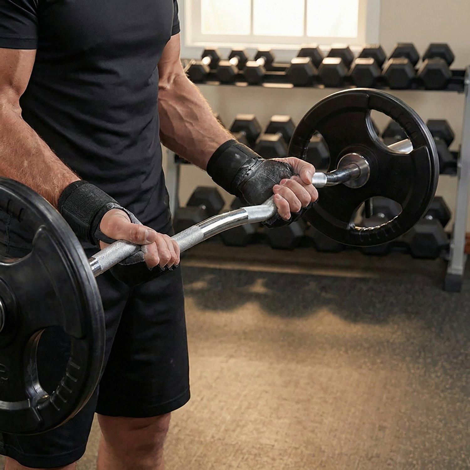 Body-Solid 47" Olympic Curl Bar - view number 3