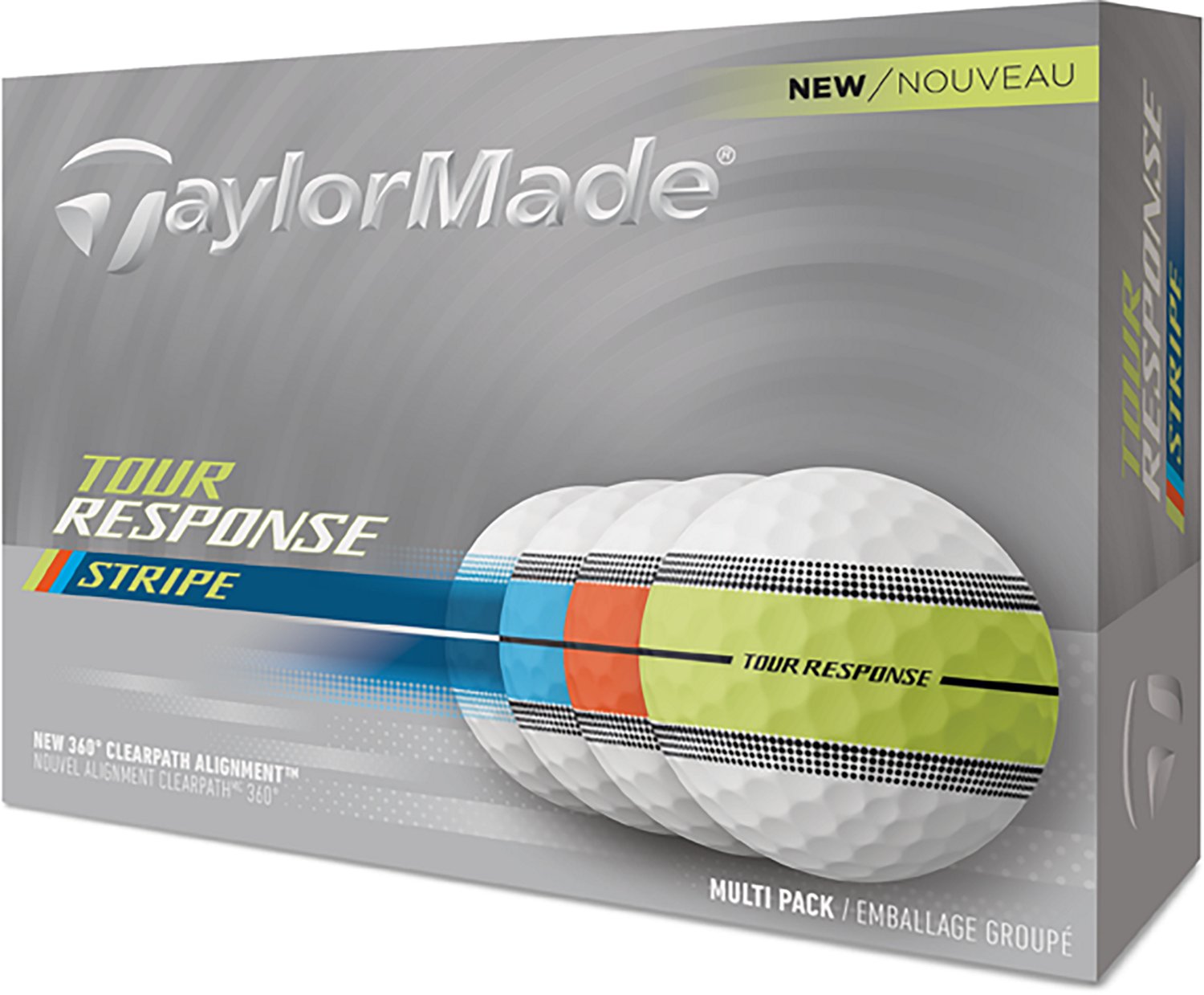 TaylorMade 2026 Tour Response Stripe Golf Balls 12-Pack - view number 2