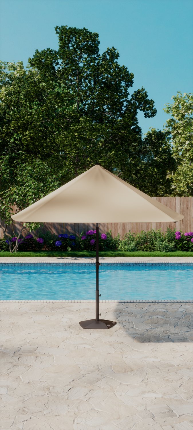 Mosaic 10 x 6.5 ft Rectangular Patio Umbrella - view number 3