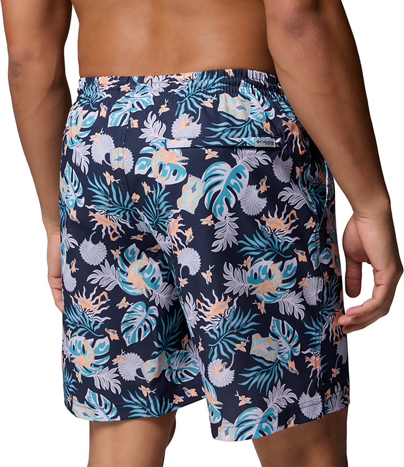 Columbia Sportswear Men's PFG Rambler Printed Water Shorts 6 in - view number 5