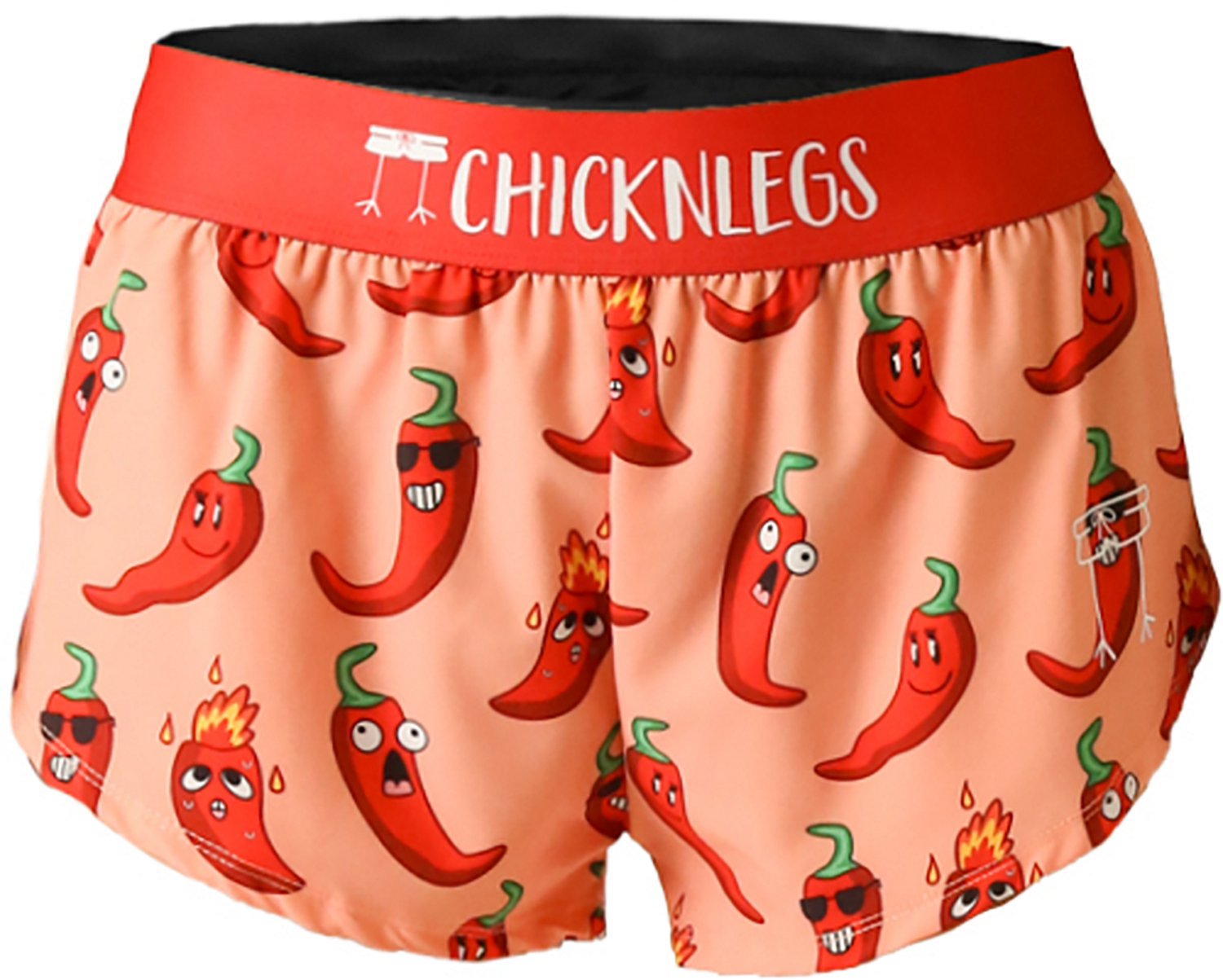 ChicknLegs Women's Chase Pack Chilis Split Shorts 1.5 in - view number 4