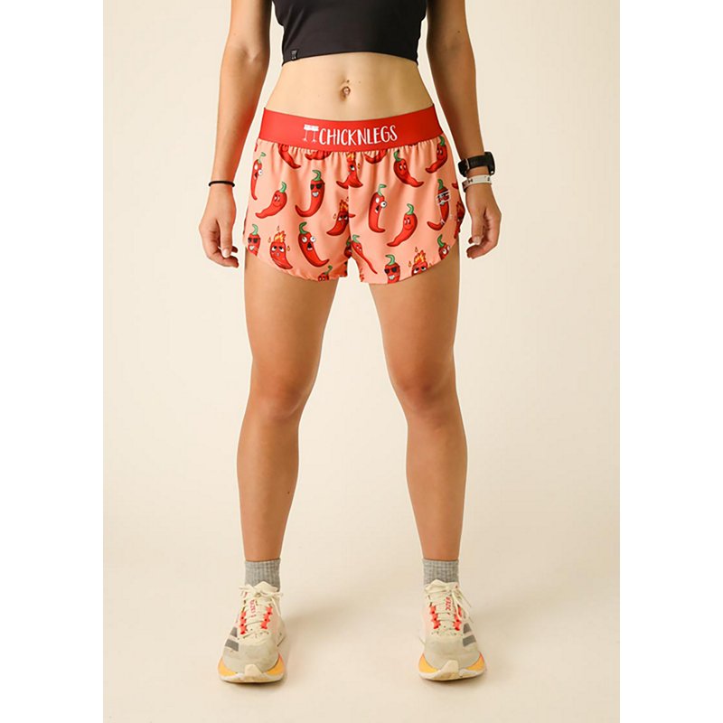 ChicknLegs Women's Chase Pack Chilis Split Shorts 1.5 in