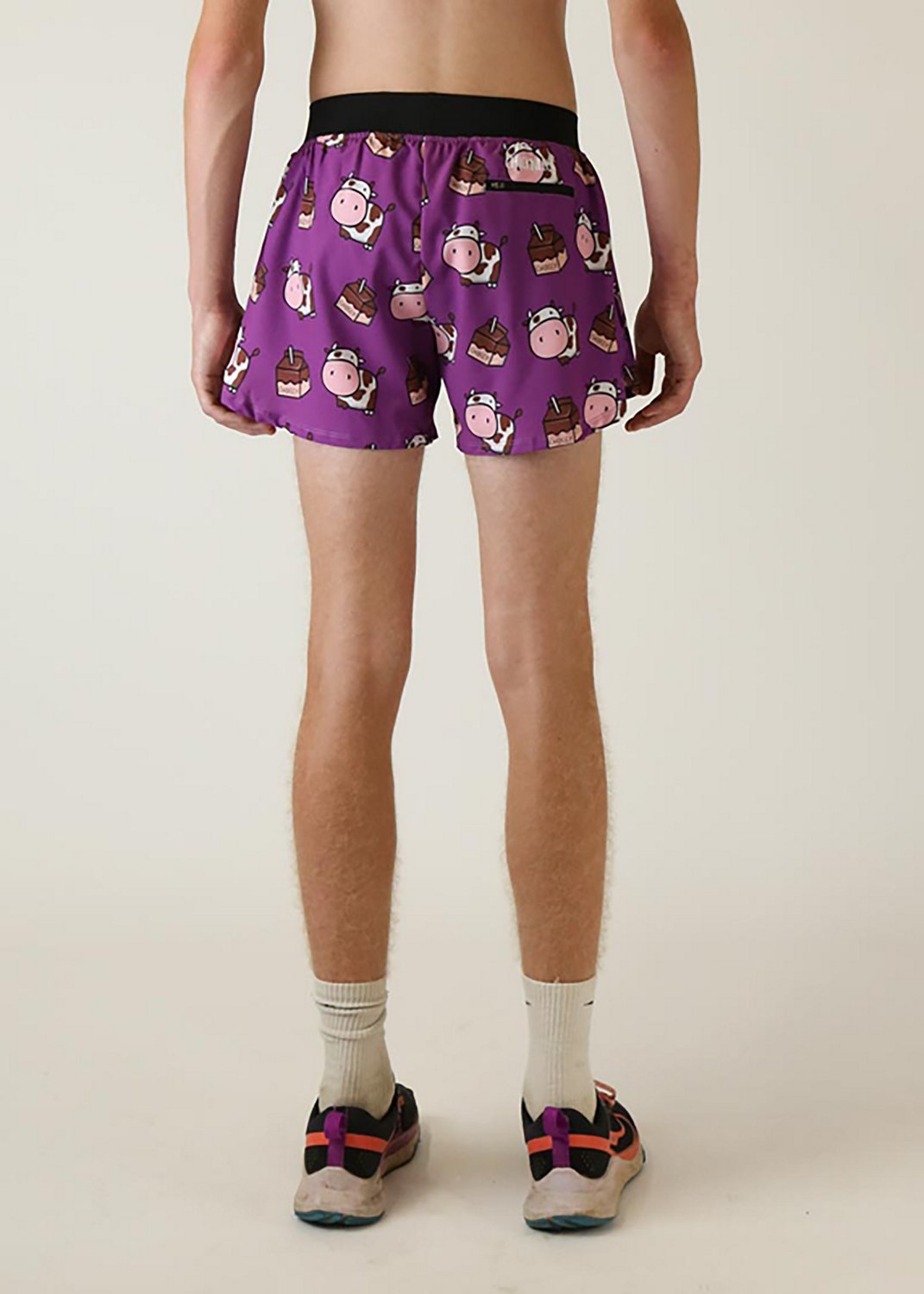 ChicknLegs Men's Choccy Cows Half Split Shorts 4 in - view number 2