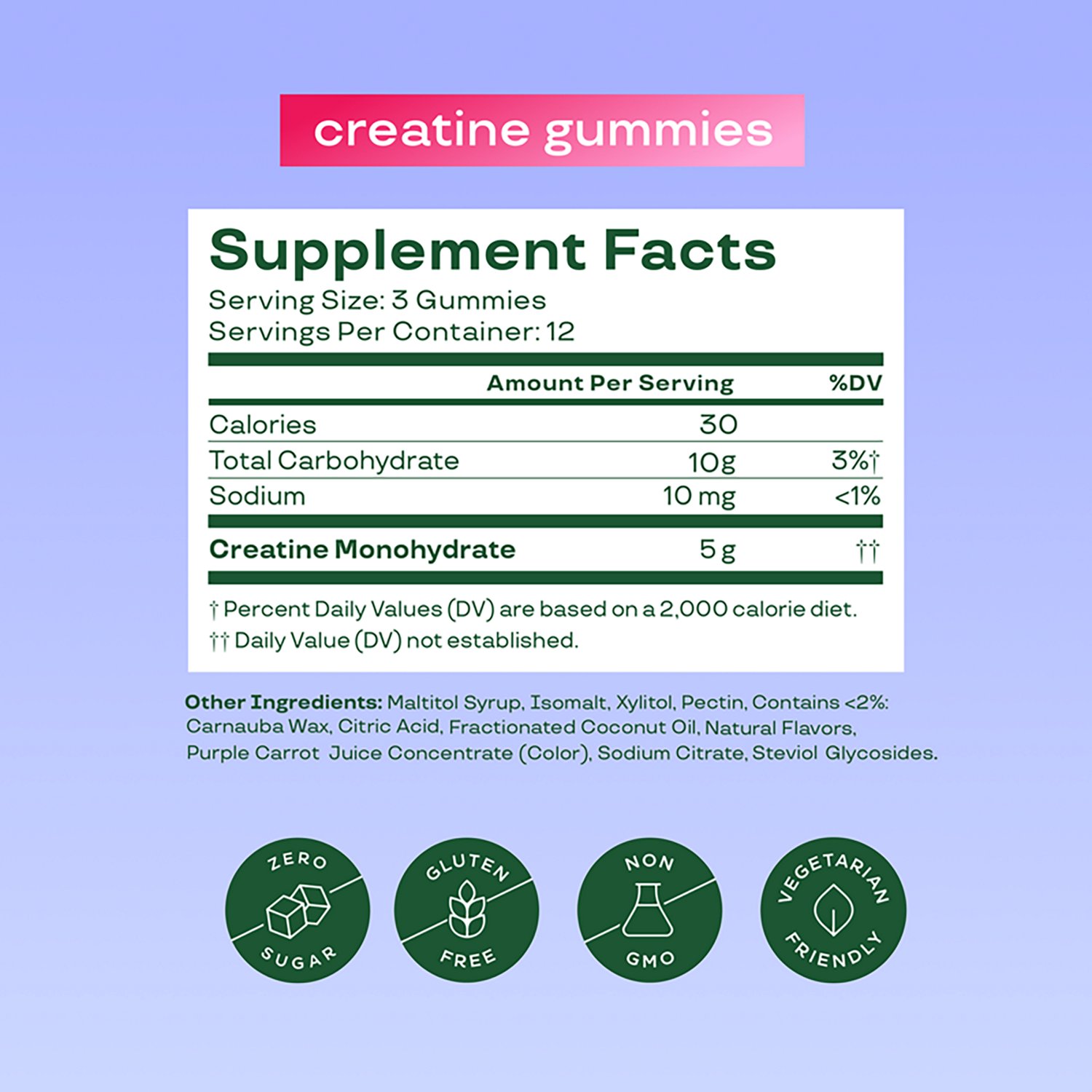 Bloom Nutrition Creatine Gummies - 36 ct - view number 6