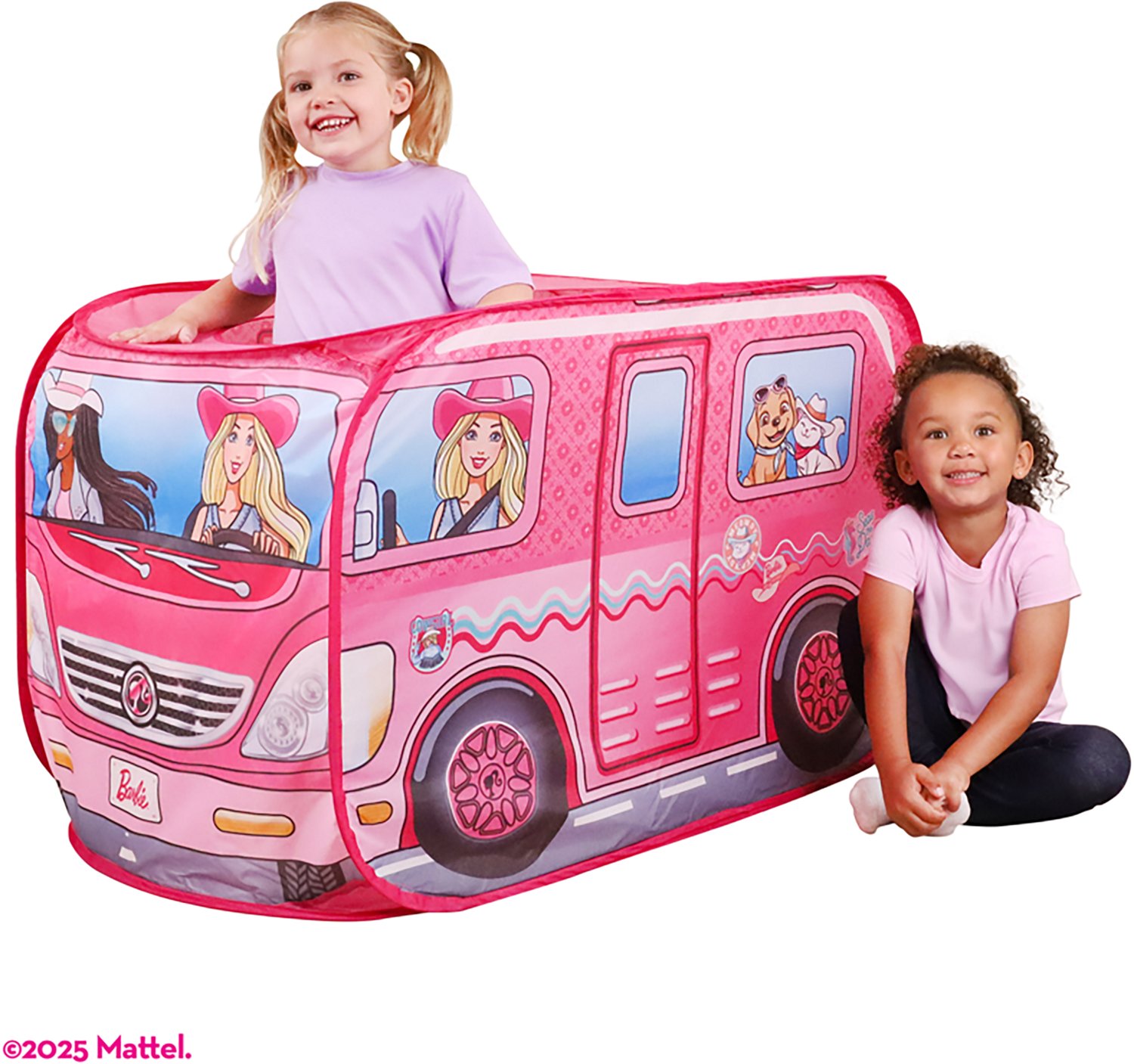 Sunny Days Entertainment Barbie Coastal Camper Pop-Up Play Tent - view number 2