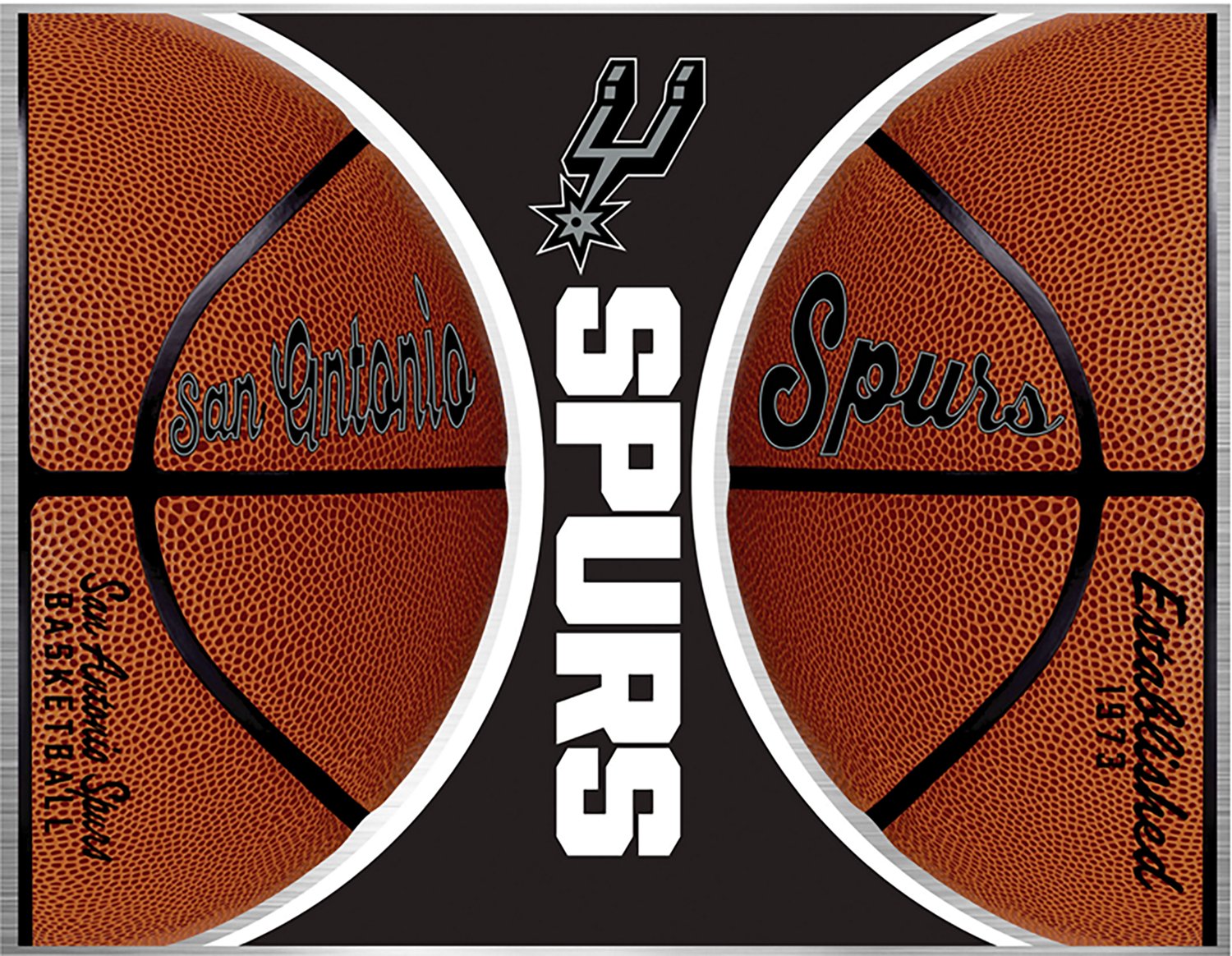 Great American Products San Antonio Spurs Gameball Jr. Thirst 32 oz. Water Bottle - view number 2