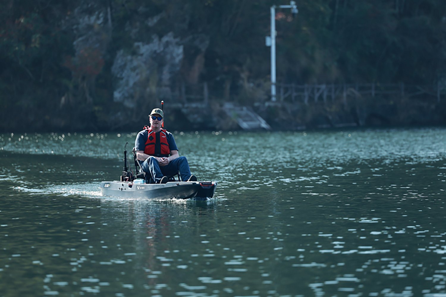 Vibe Kayaks Sea Ghost 105 10 ft 6 in Sit-On-Top Motor-Ready Fishing Kayak - view number 7