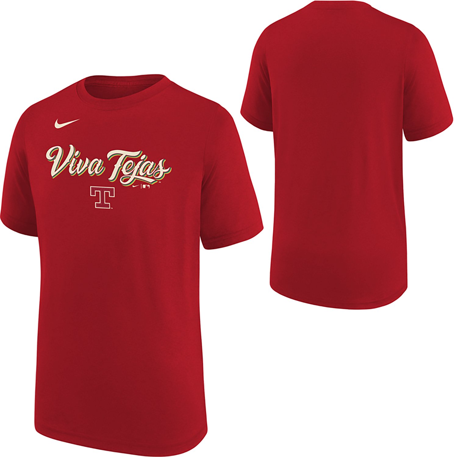 Nike Youth Texas Rangers City Connect Legend Short Sleeve T-shirt - view number 3