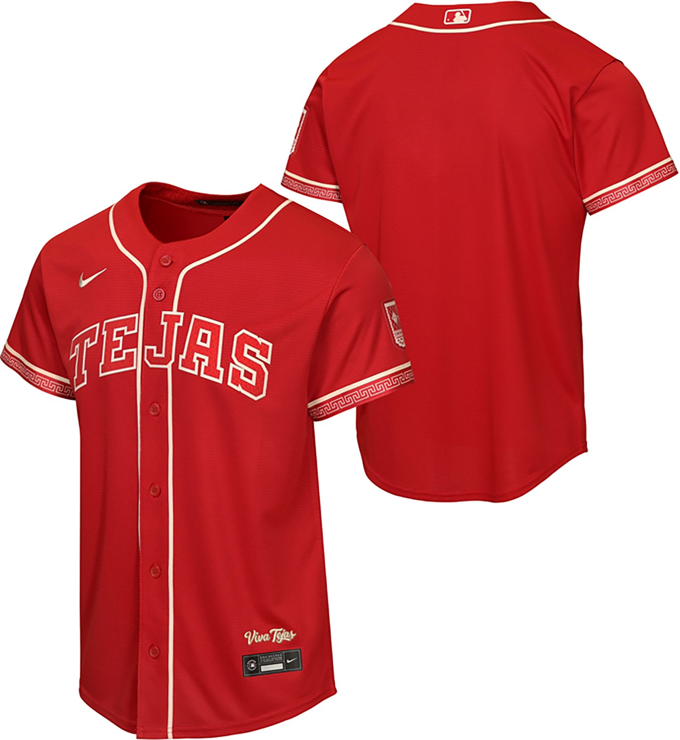 Nike Kids' Texas Rangers City Connect Home Run Jersey - view number 3