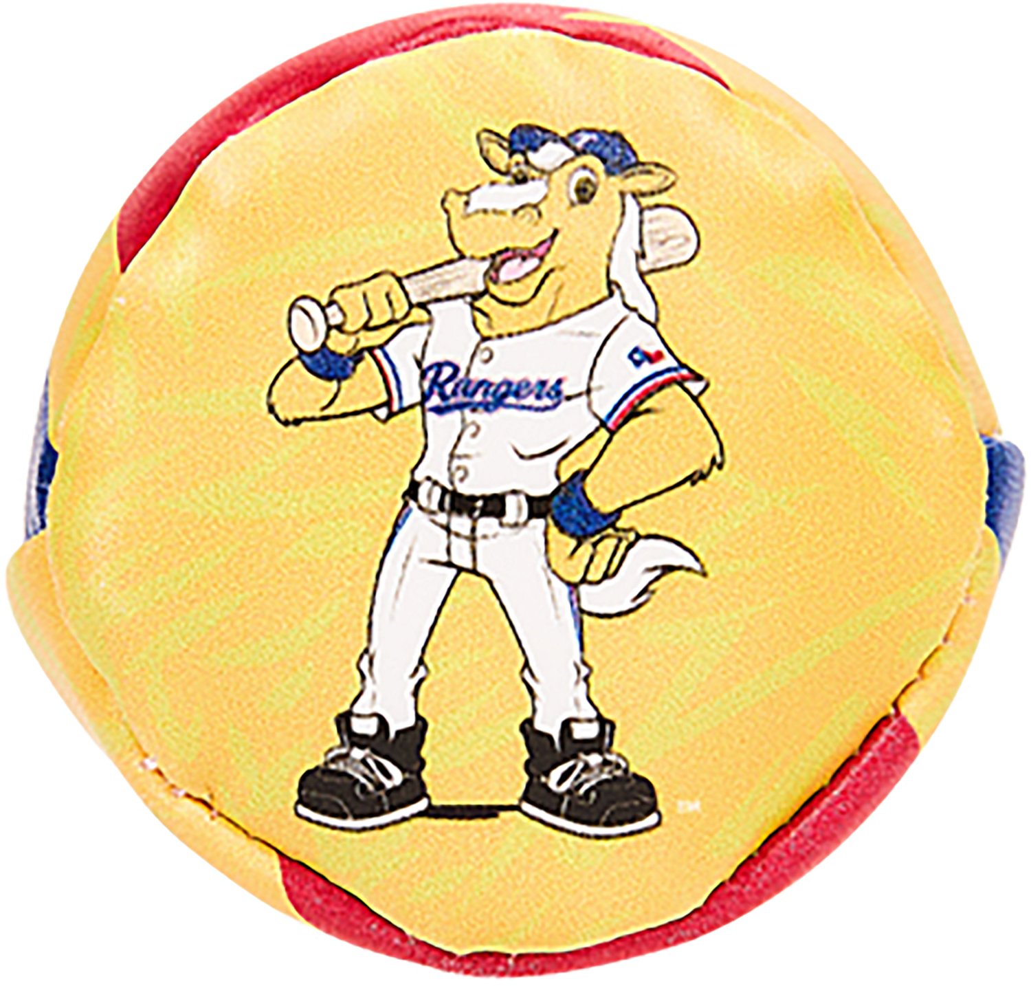 Franklin Sports Kids' MLB Texas Rangers Mini Mascot Bat and Ball Set - view number 3