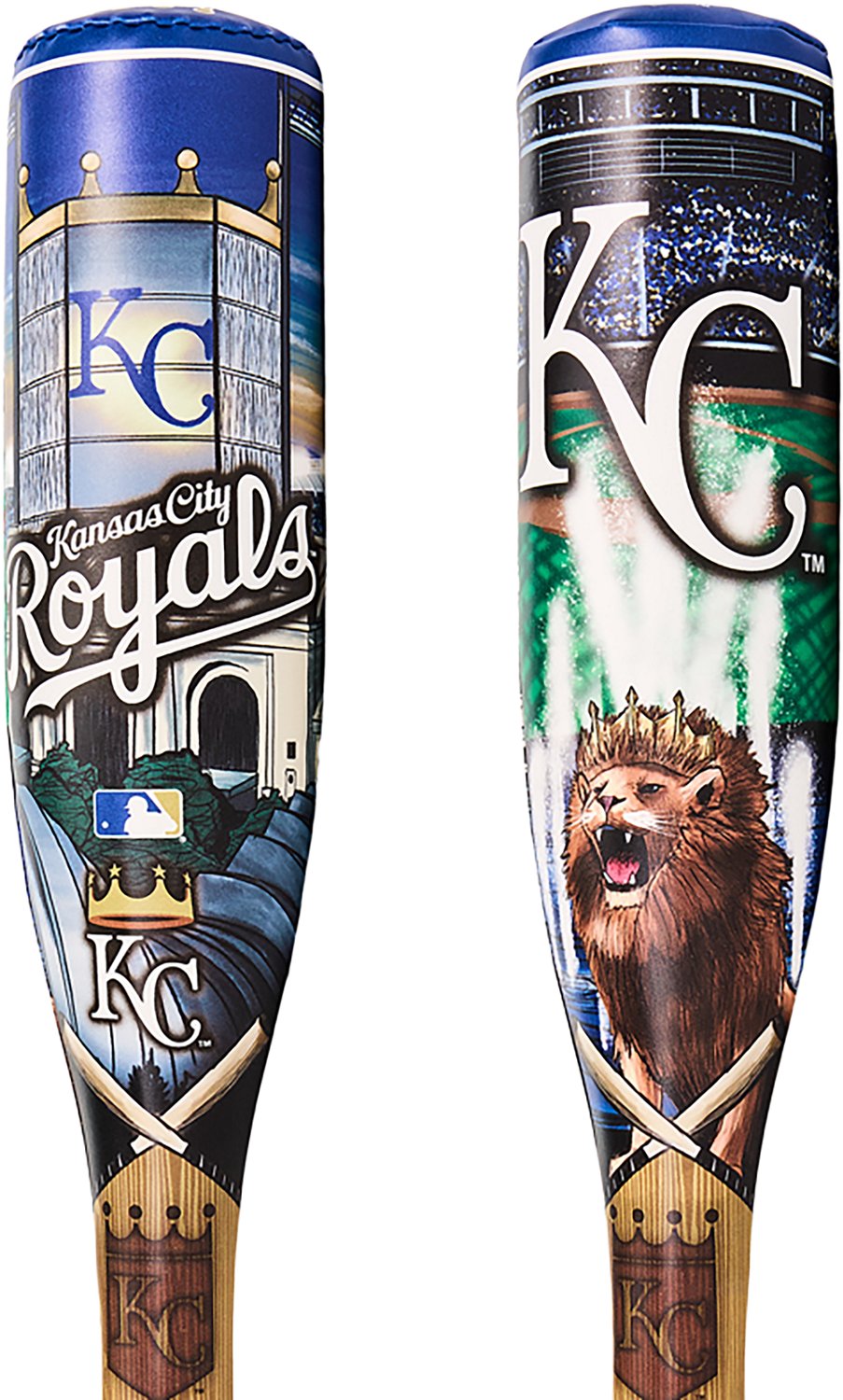 Franklin Sports Kids' MLB Kansas City Royals Soft Sport Bat and Ball Set - view number 2