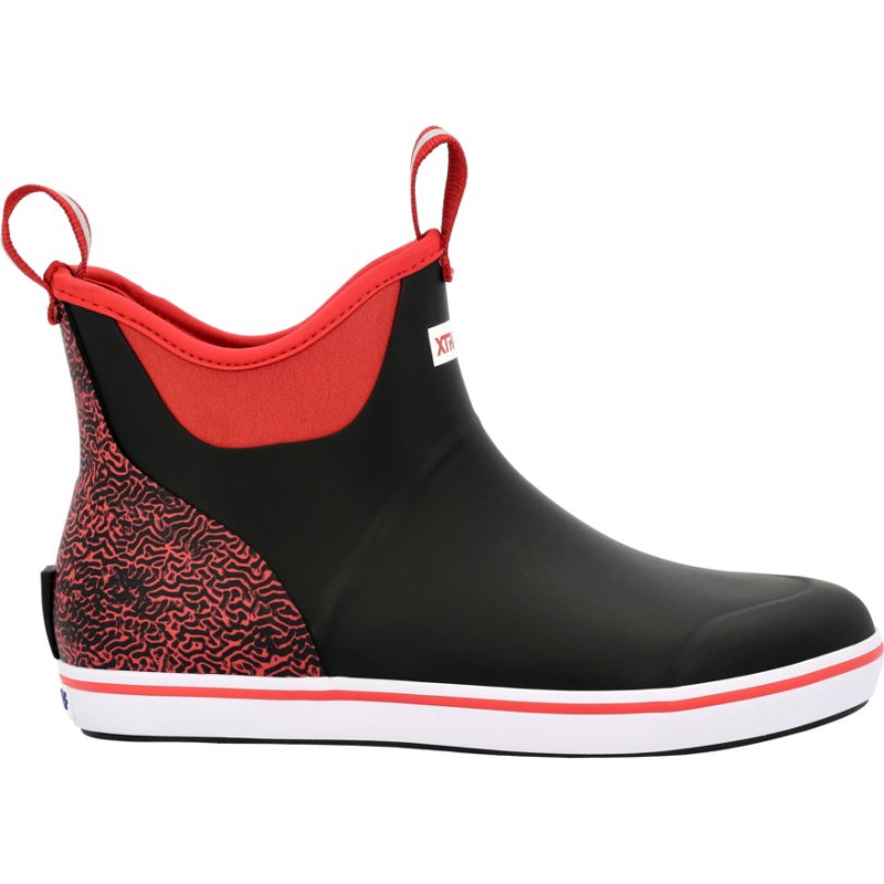 Xtratuf 6" Ankle Deck Boot Tailgate Collection, Men's, Black