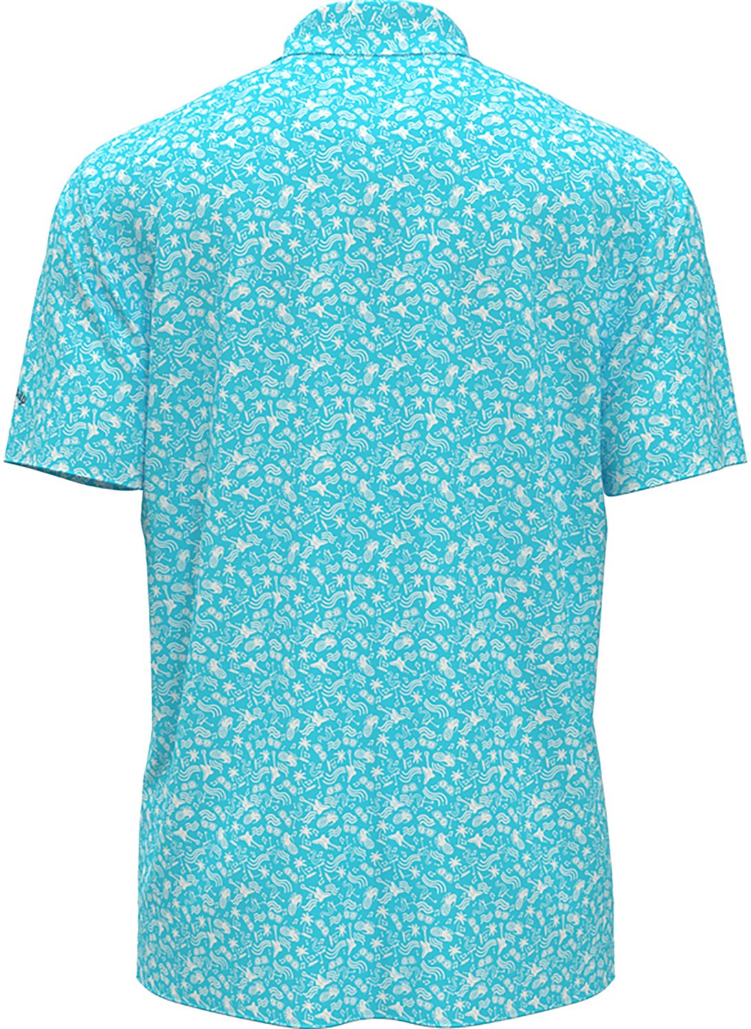 Callaway Boys' Tropical Music Allover Print Polo Shirt - view number 2