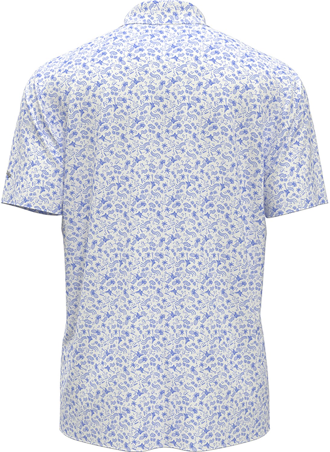 Callaway Boys' Tropical Music Allover Print Polo Shirt - view number 3