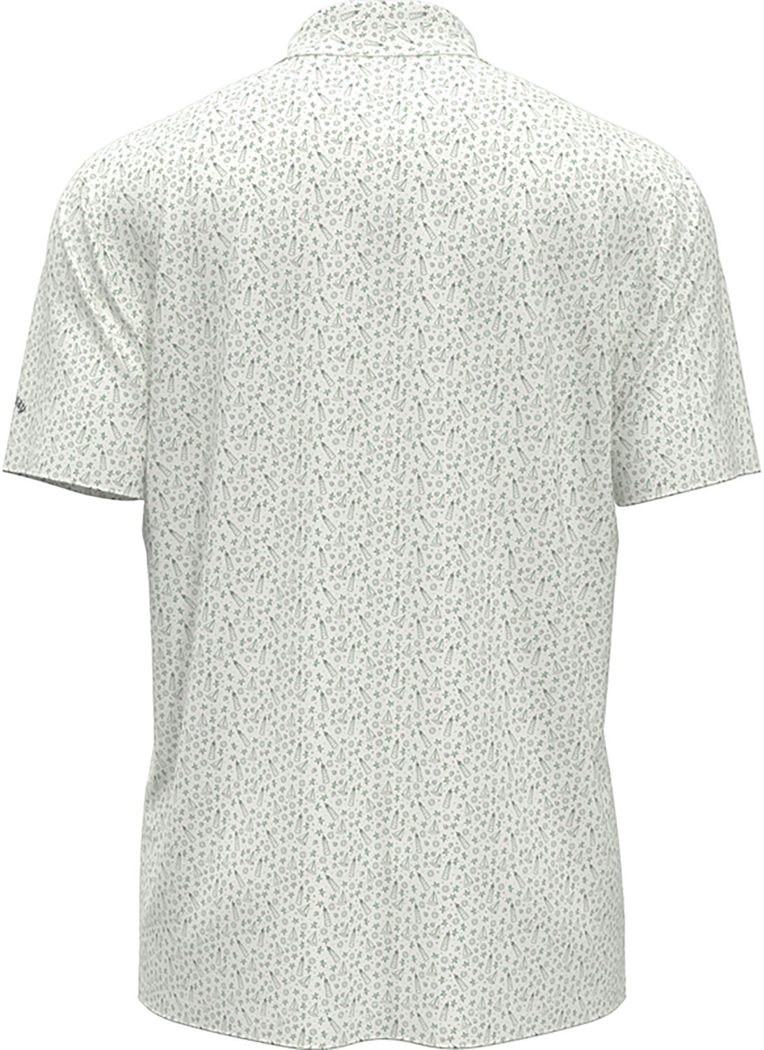 Callaway Boys' Nautical Allover Print Polo Shirt - view number 2