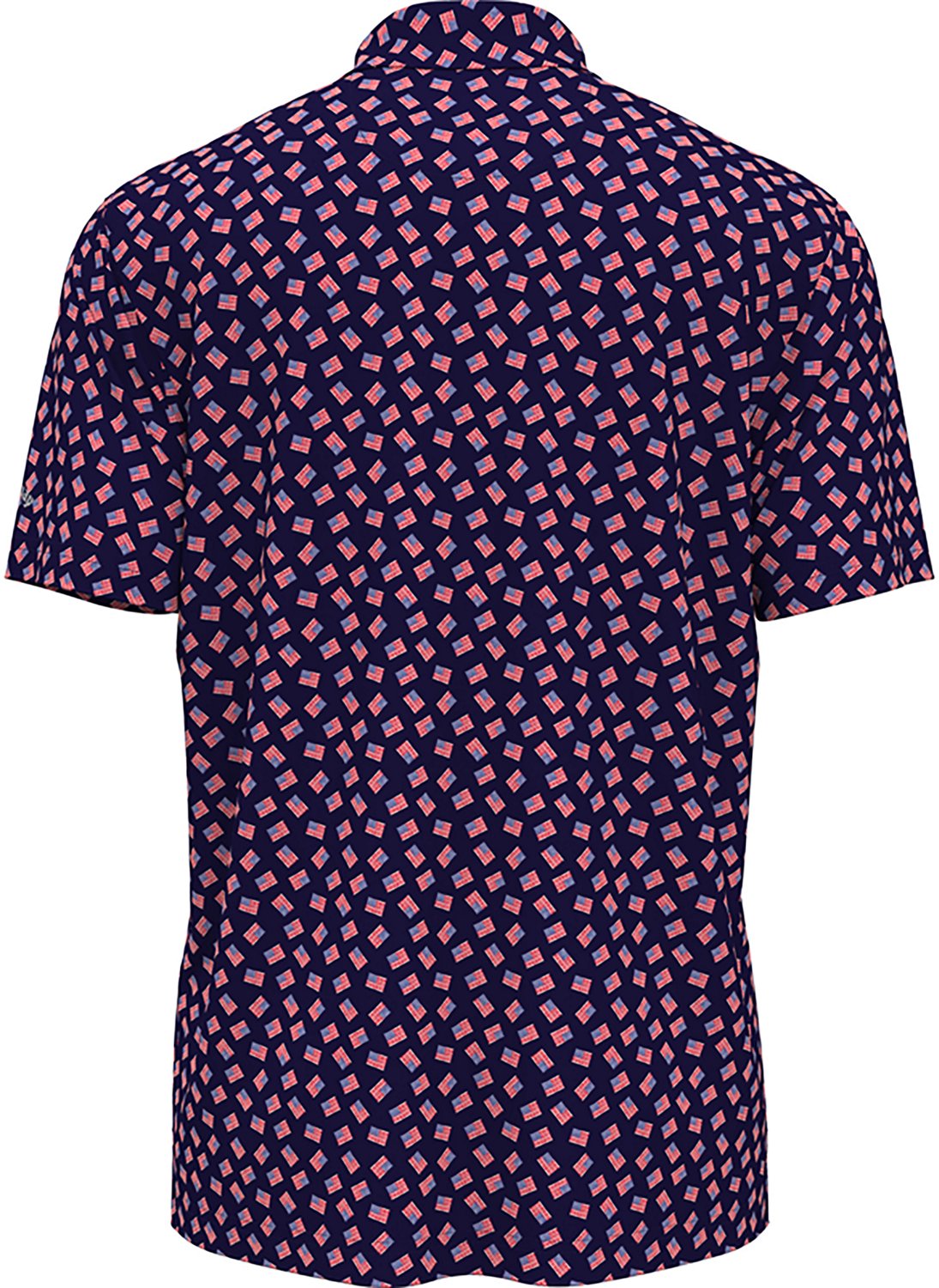 Callaway Boys' Multi-Flag Allover Print Polo Shirt - view number 2