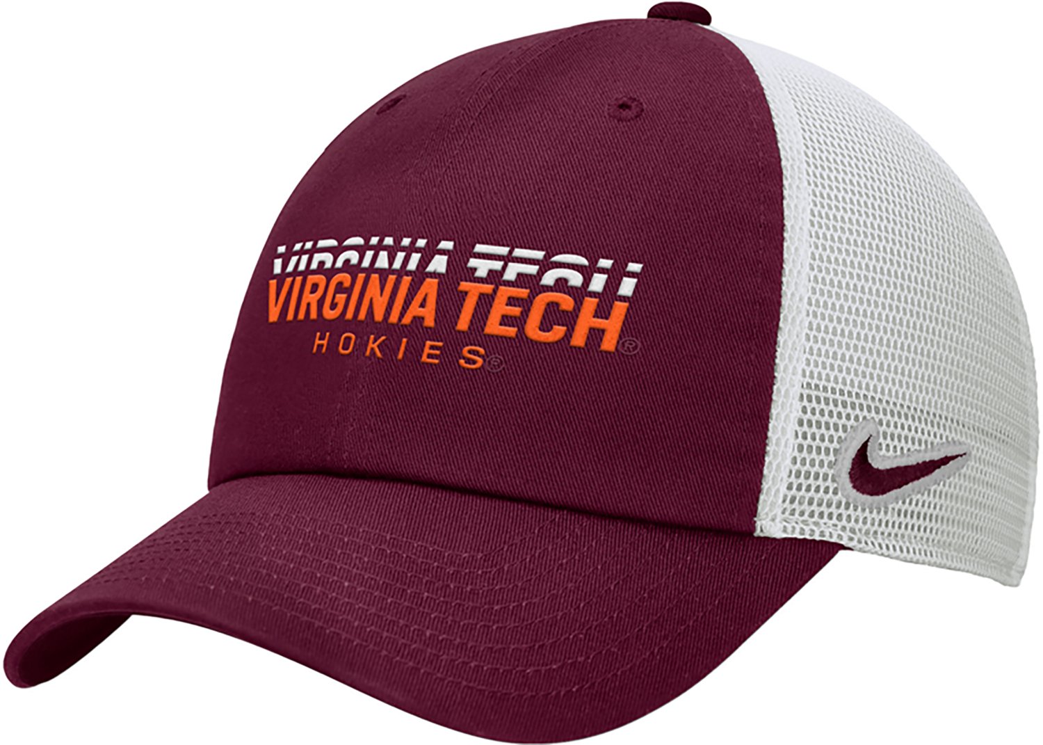 Nike Adults' University Of Arkansas Club Unstructured Mesh Back Cap