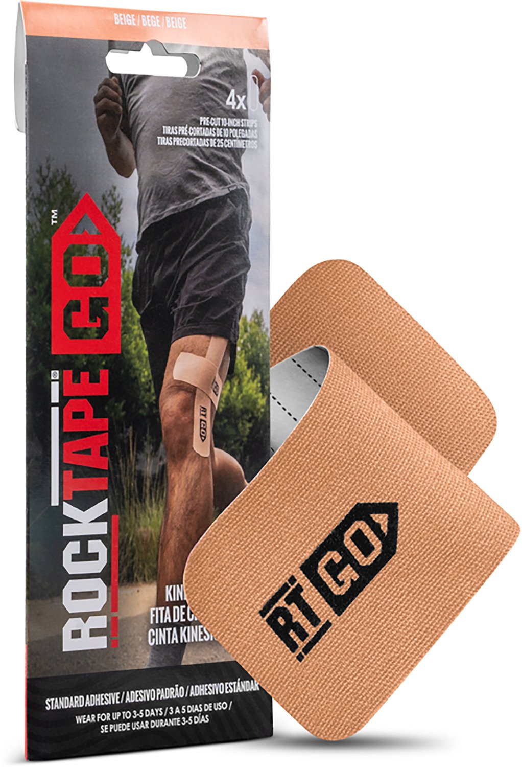 RockTape Go Extra-Sticky Precut Tape