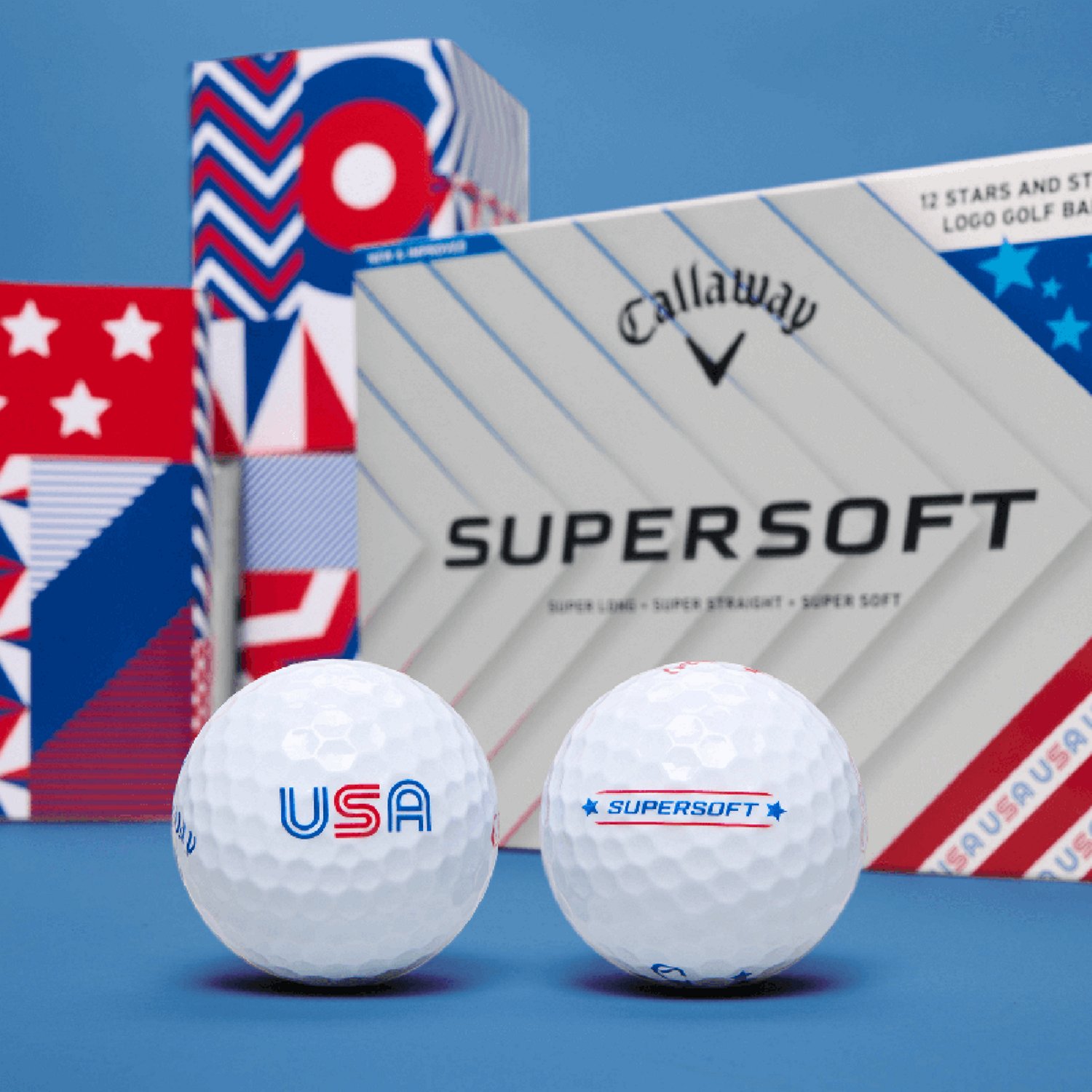 Callaway 2025 Supersoft USA 250 Golf Balls 12-pack - view number 7