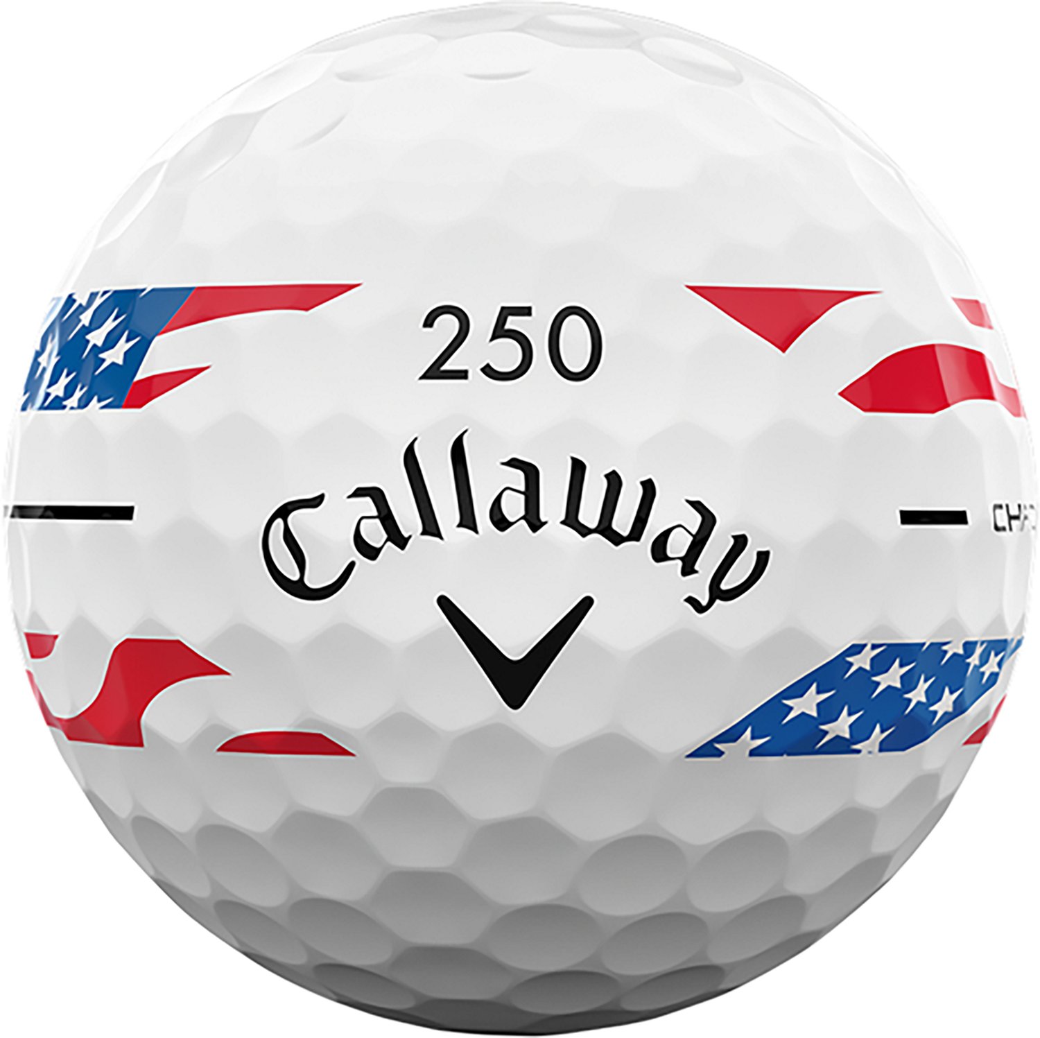 Callaway 2026 Chrome Soft USA Stripe Golf Balls 12-pack - view number 3