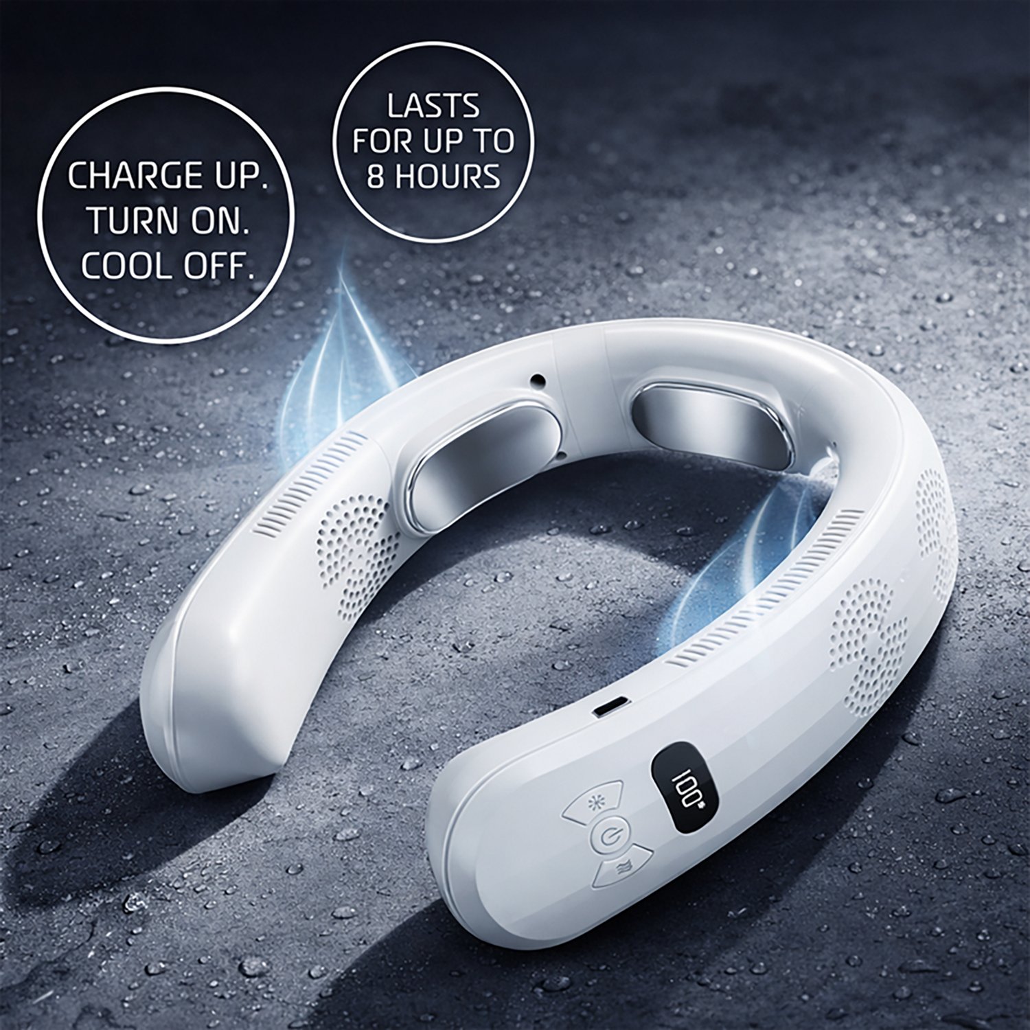 AlphaCool 3-Zone Wearable Neck Cooler & Heater - view number 3
