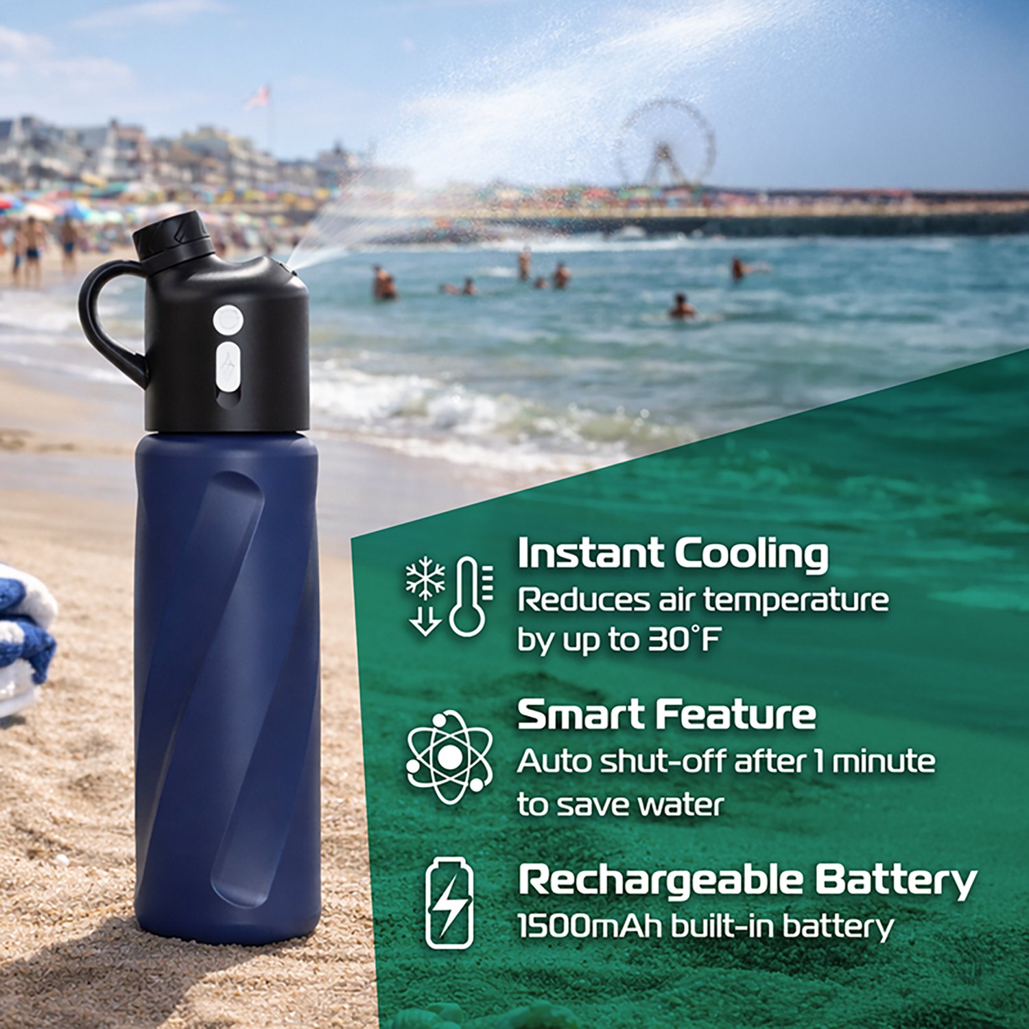 AlphaCool Handheld Misting Water Bottle - view number 6