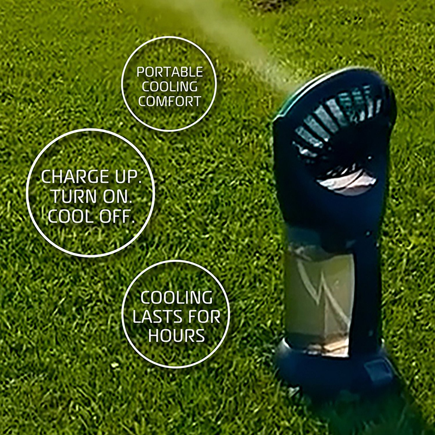 AlphaCool High-Velocity Portable Misting Fan - view number 3